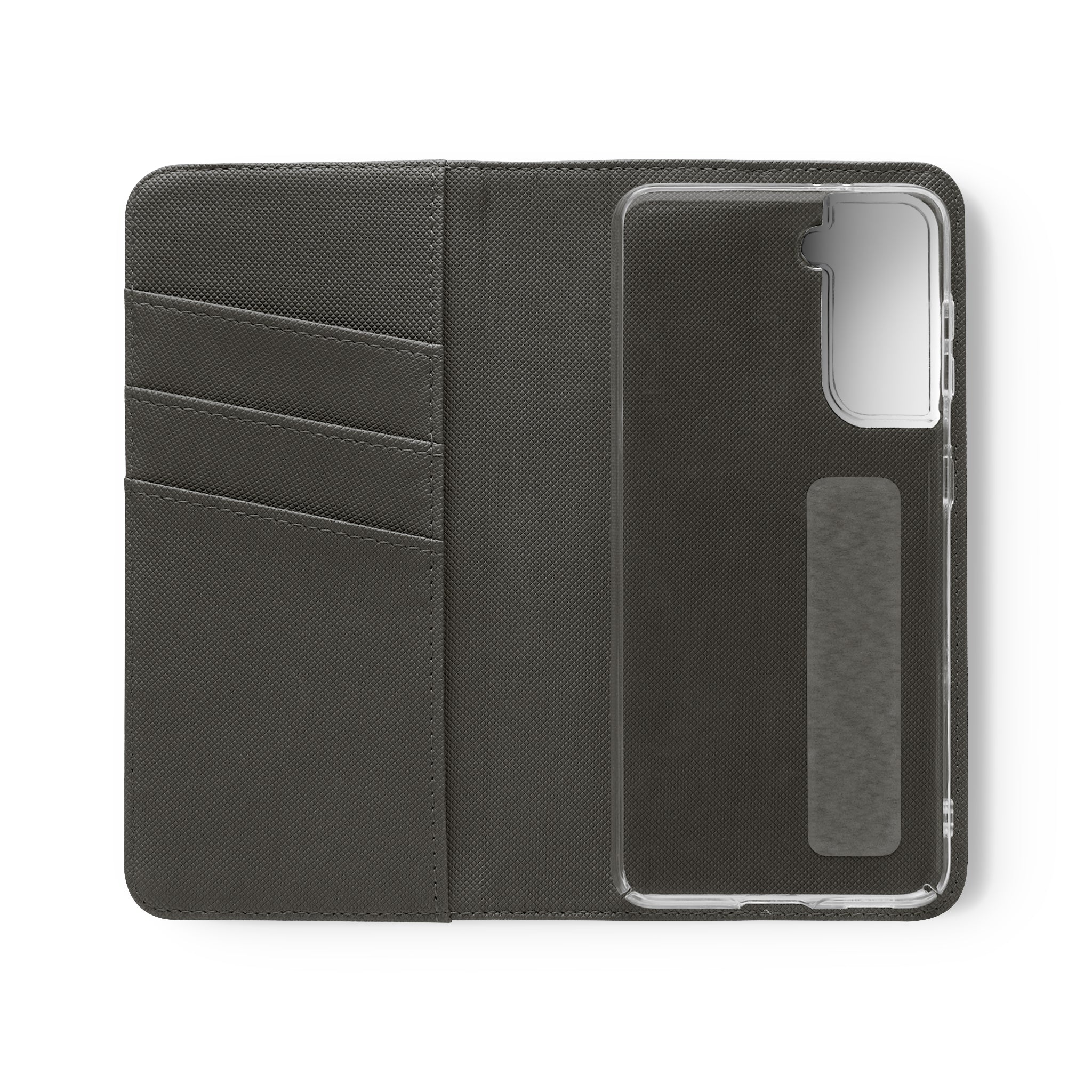 Zebra Skin Vegan Leather Flip Case