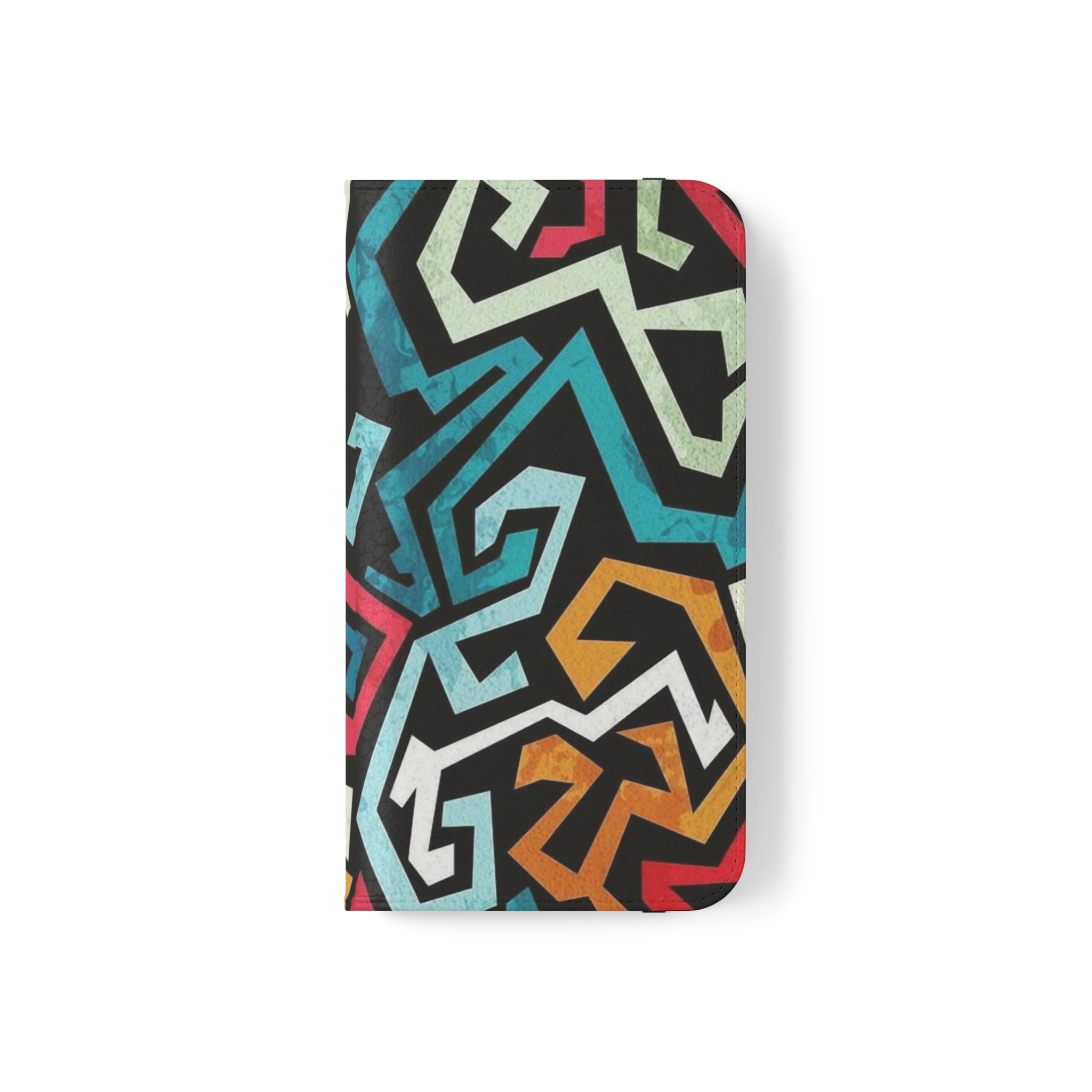 Color Blast Vegan Leather Flip Case