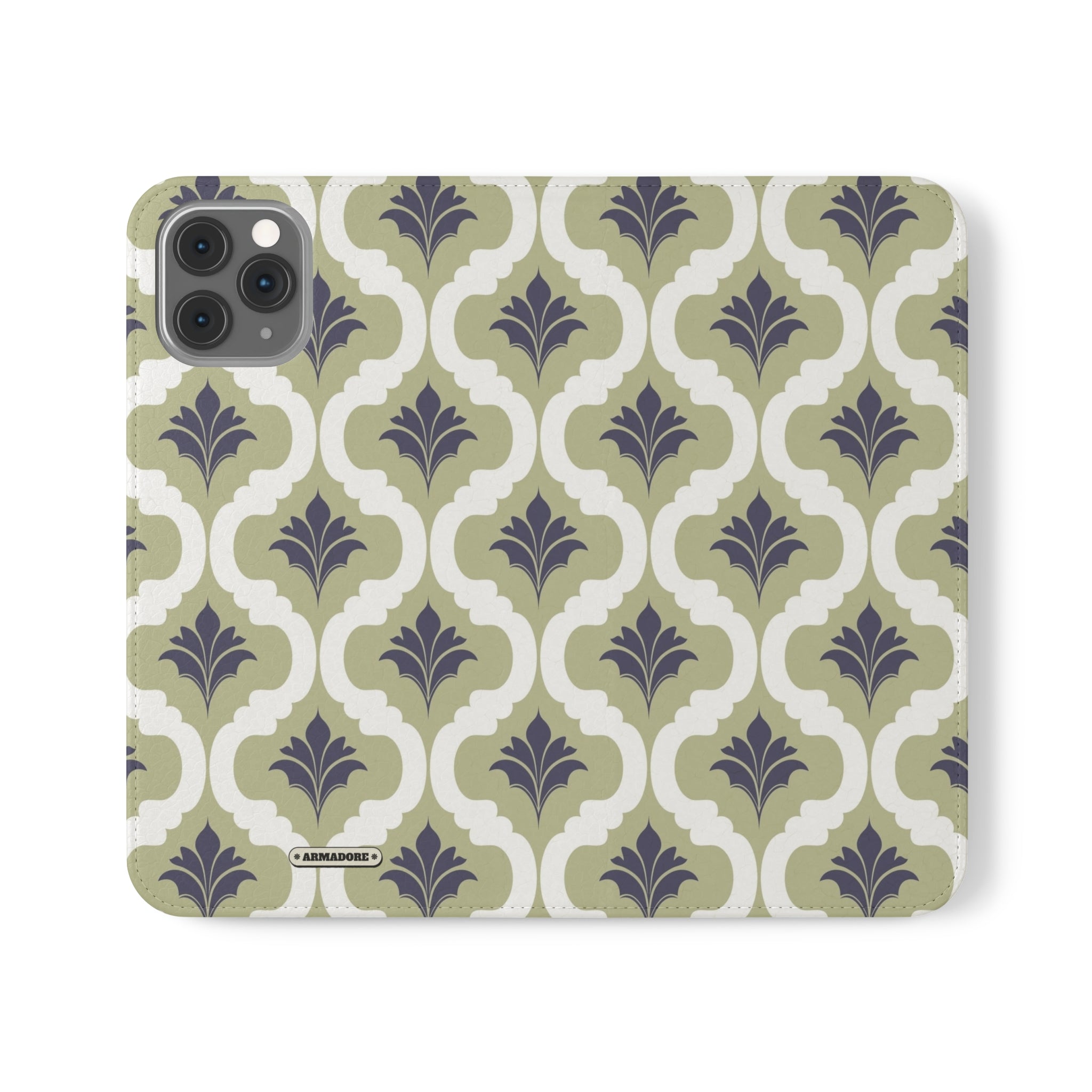 Aesthetic Pattern Vegan Leather Flip Case