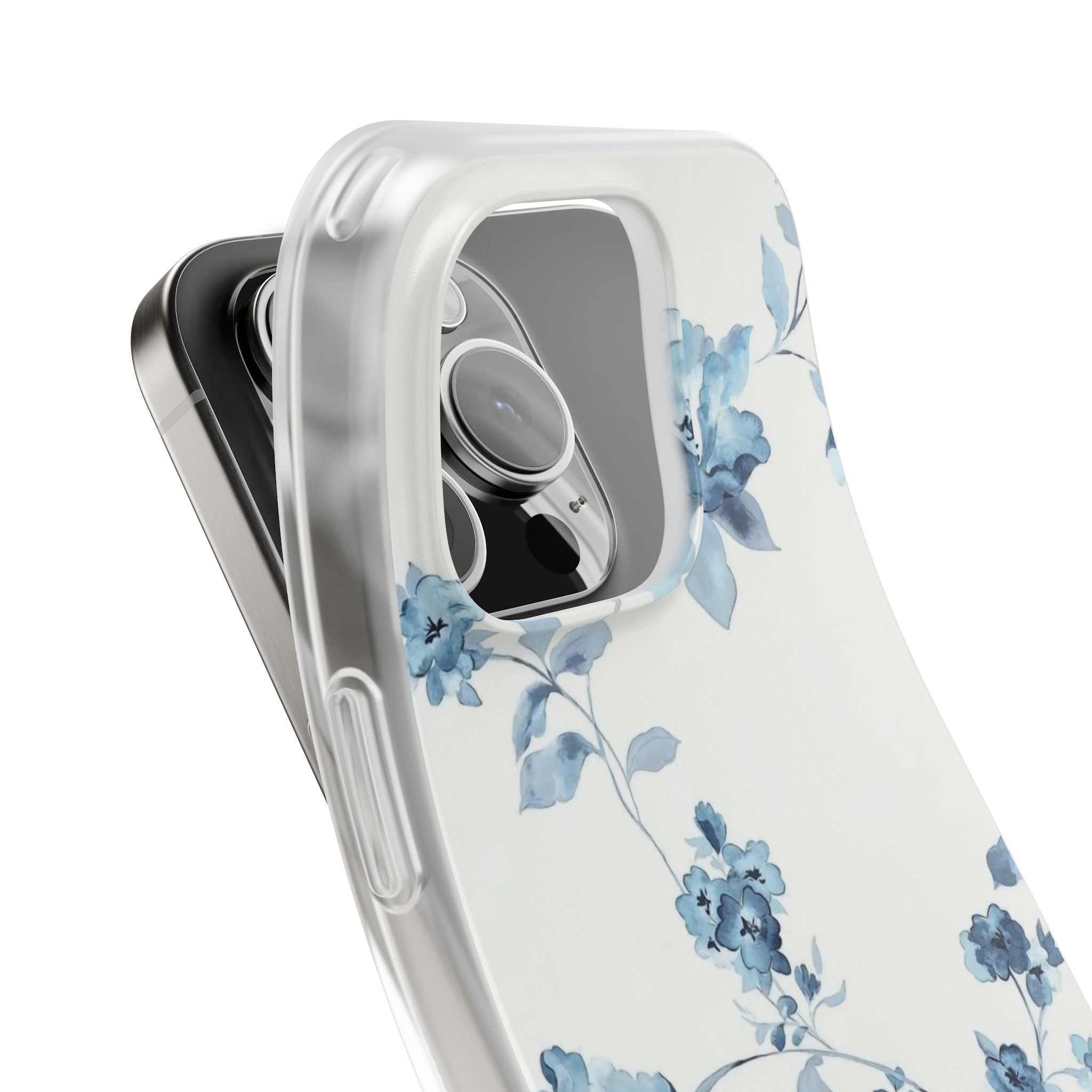 Minimalist Floral Design Flexi Case