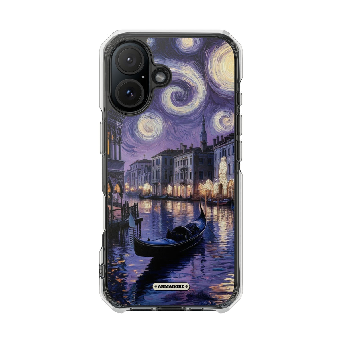 Gogh Style Magnetic Clear Impact Cases