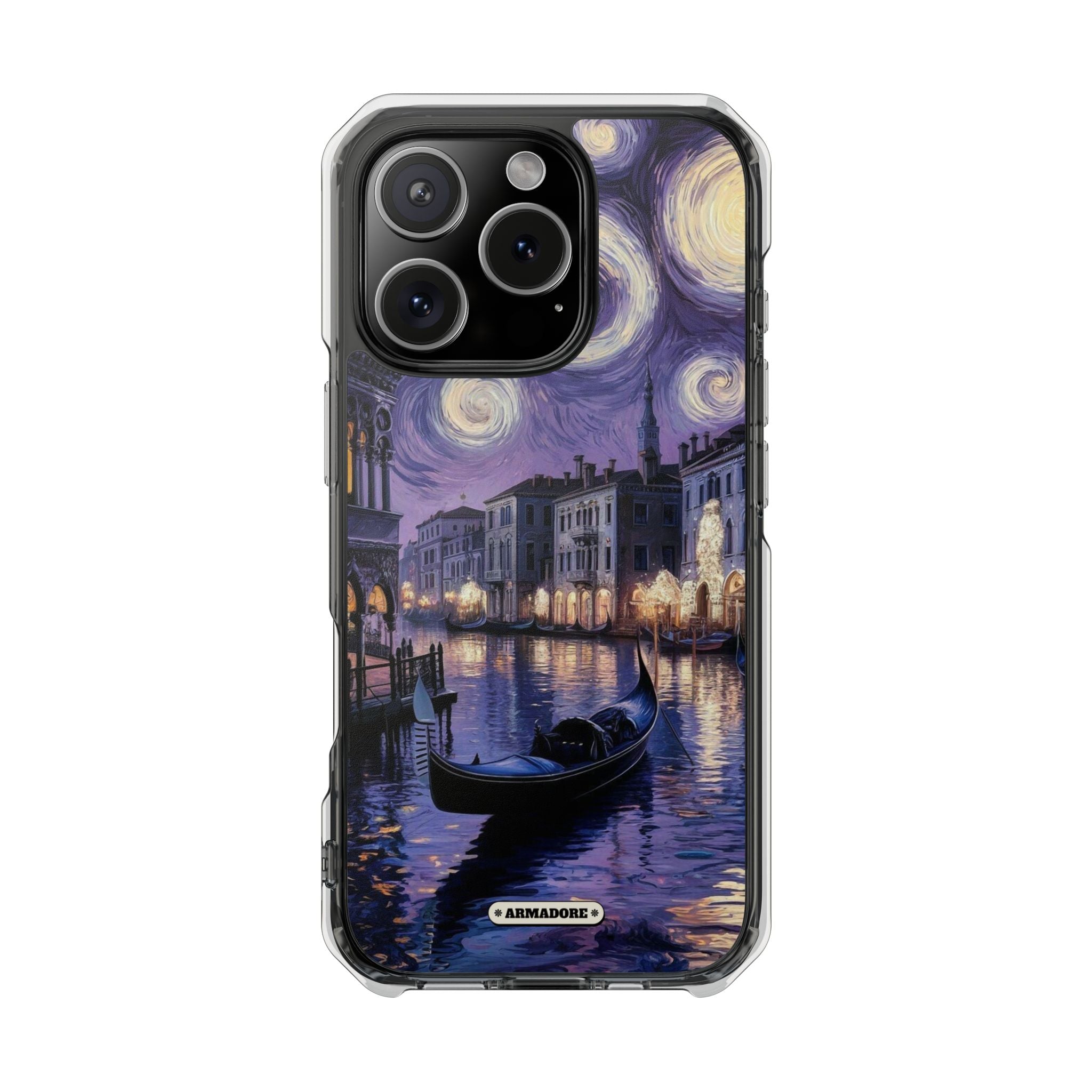 Gogh Style Magnetic Clear Impact Cases