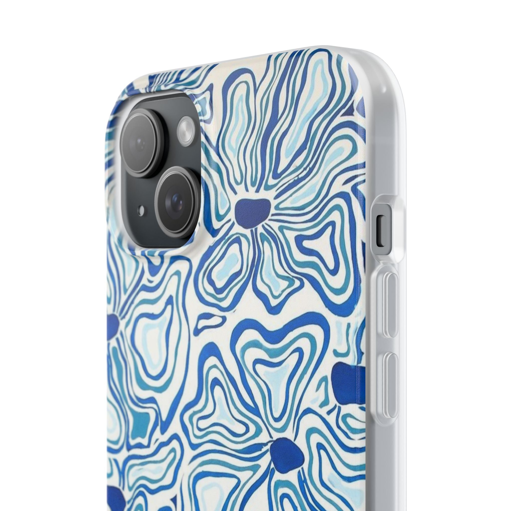 Modern Blue Flexi Phone Case