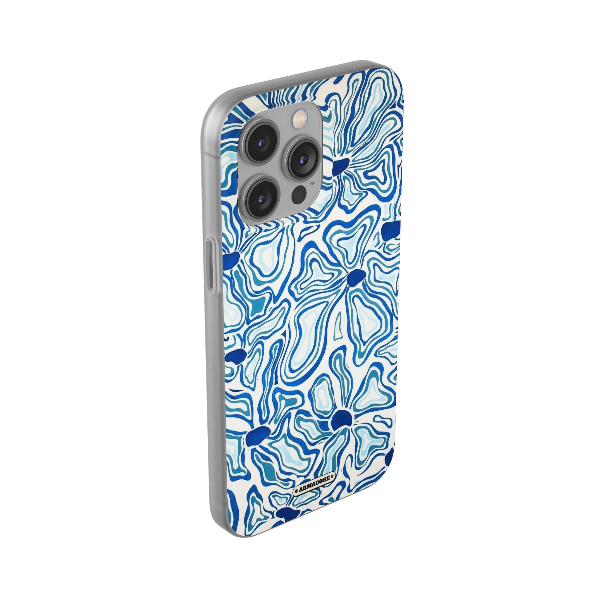 Modern Blue Flexi Phone Case