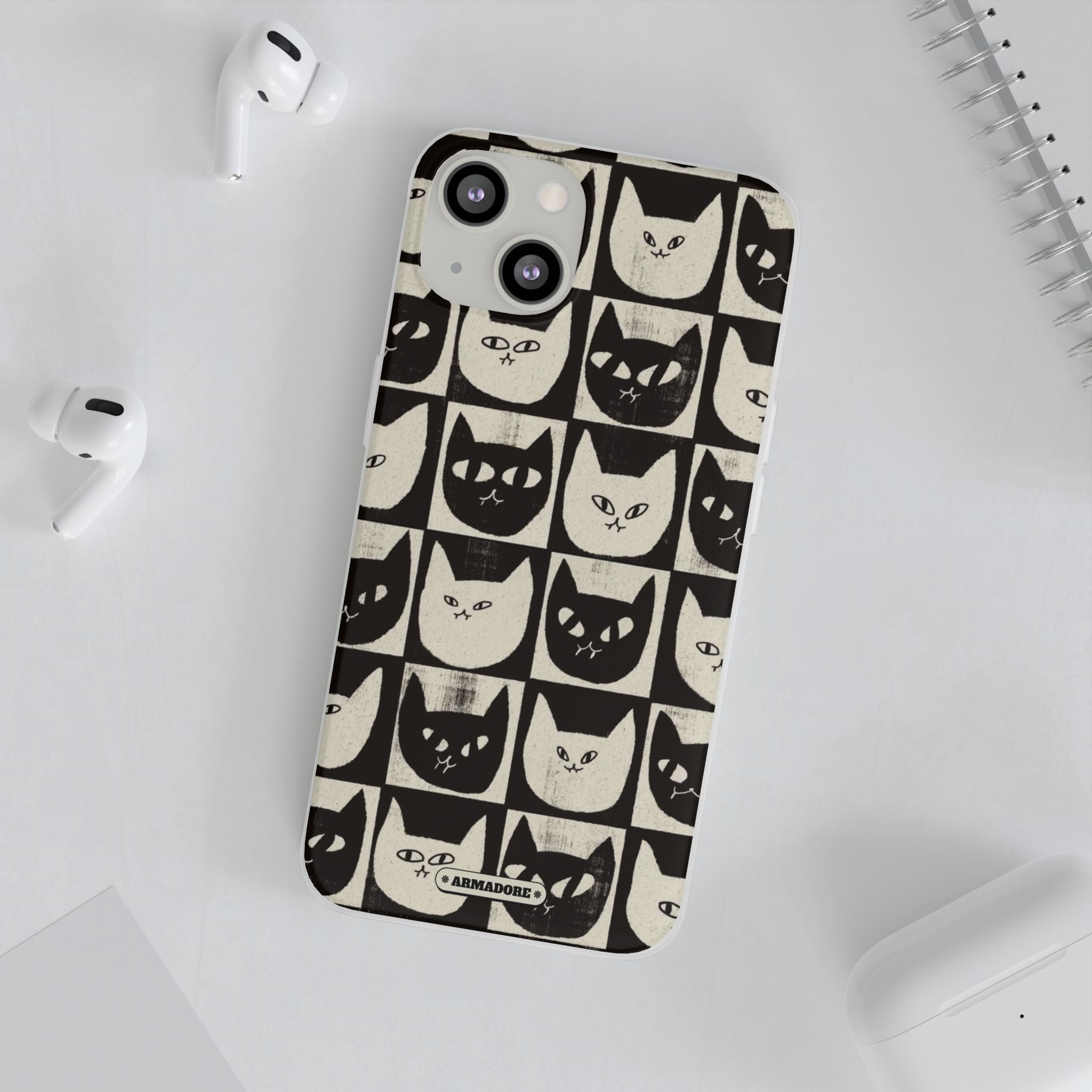 Cute Cats Design Flexi Case