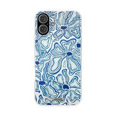 Modern Blue Flexi Phone Case