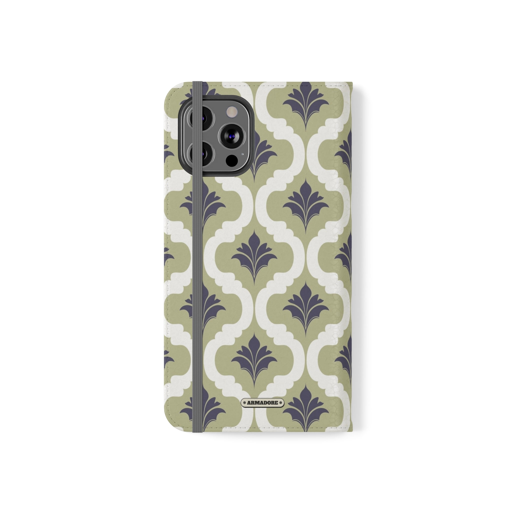 Aesthetic Pattern Vegan Leather Flip Case