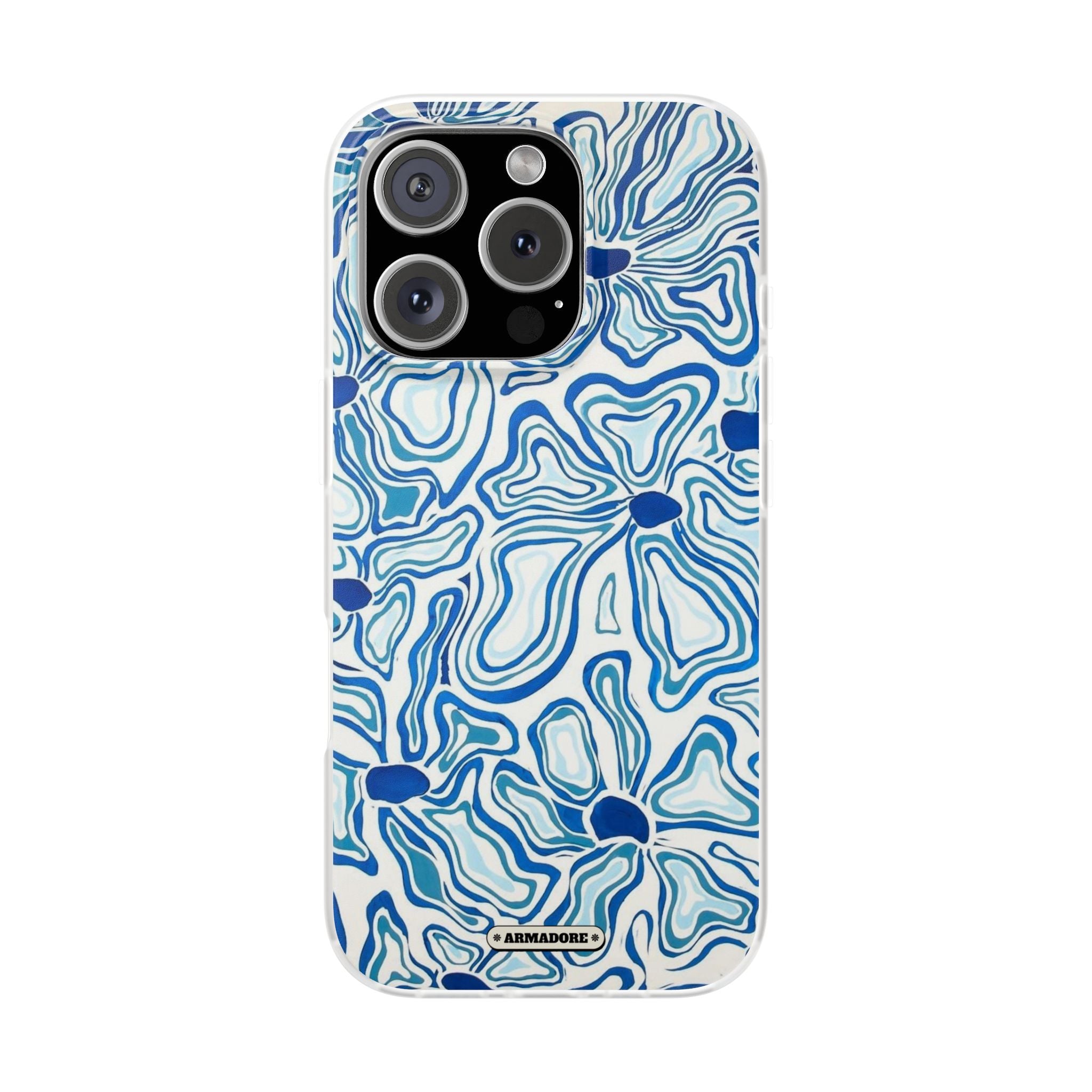 Modern Blue Flexi Phone Case