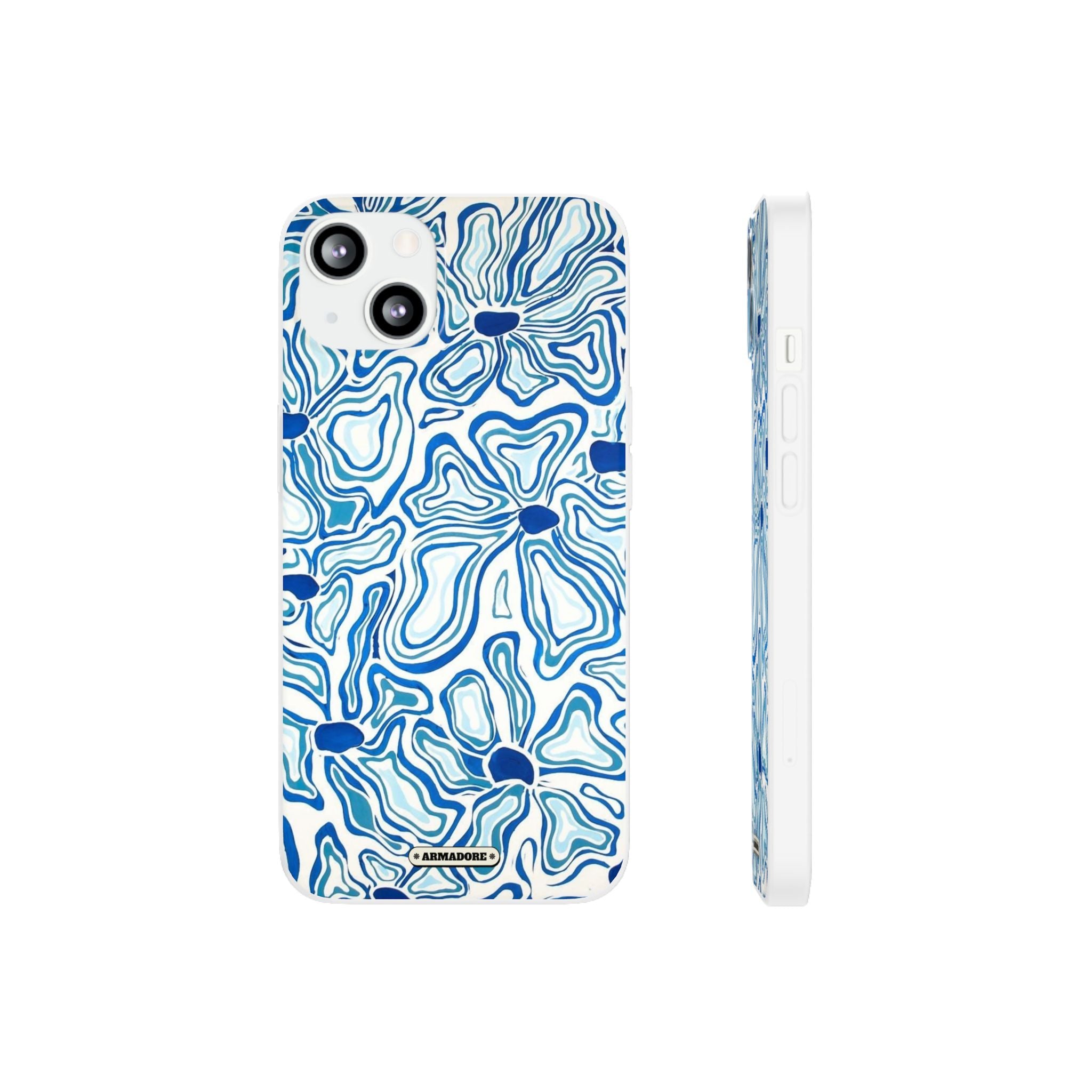 Modern Blue Flexi Phone Case