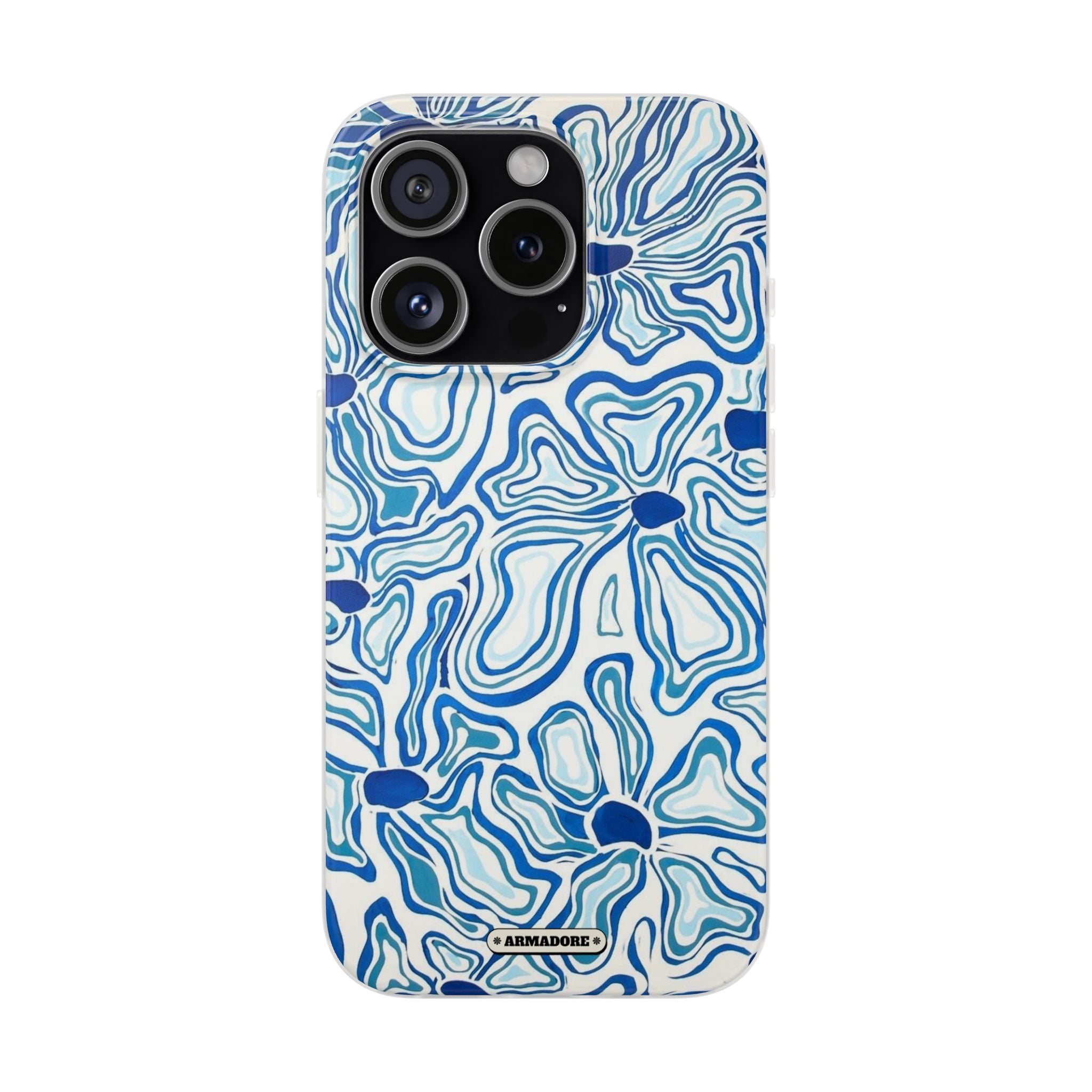 Modern Blue Flexi Phone Case