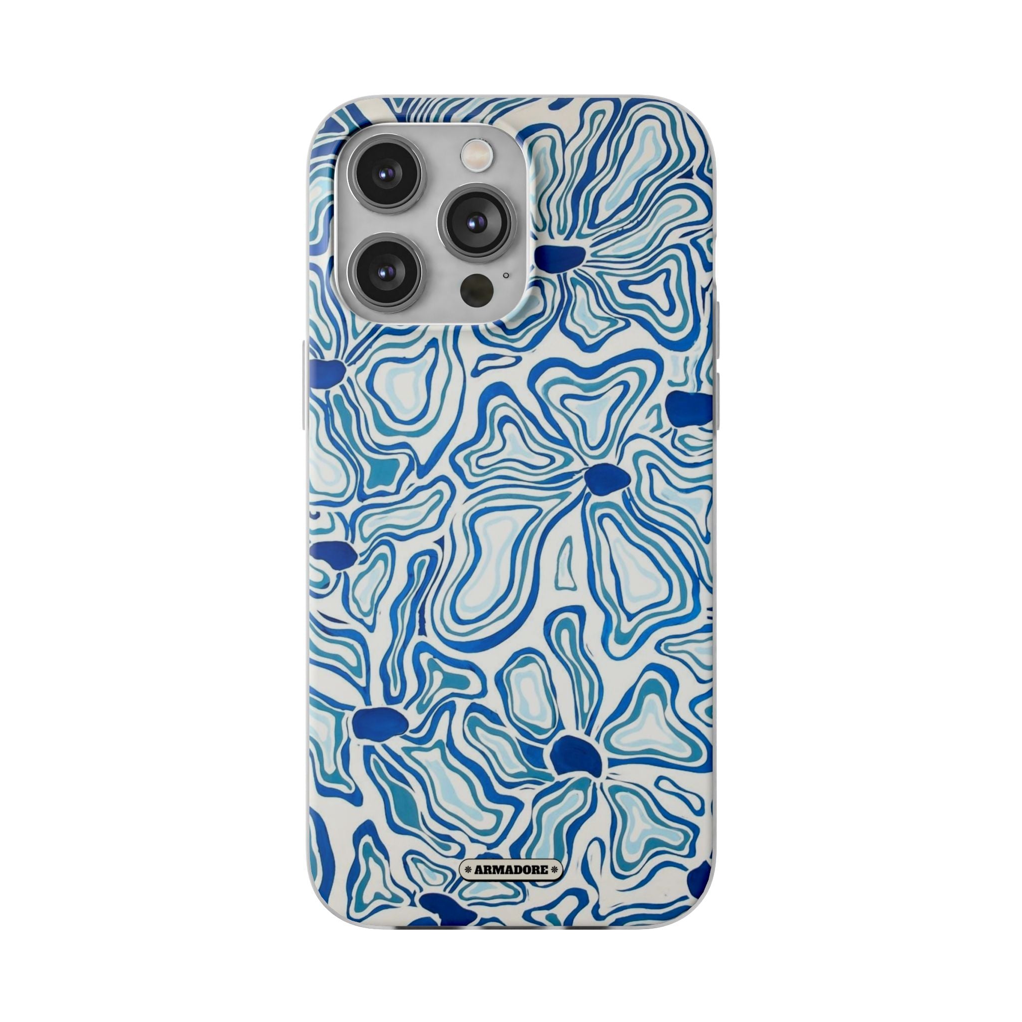 Modern Blue Flexi Phone Case