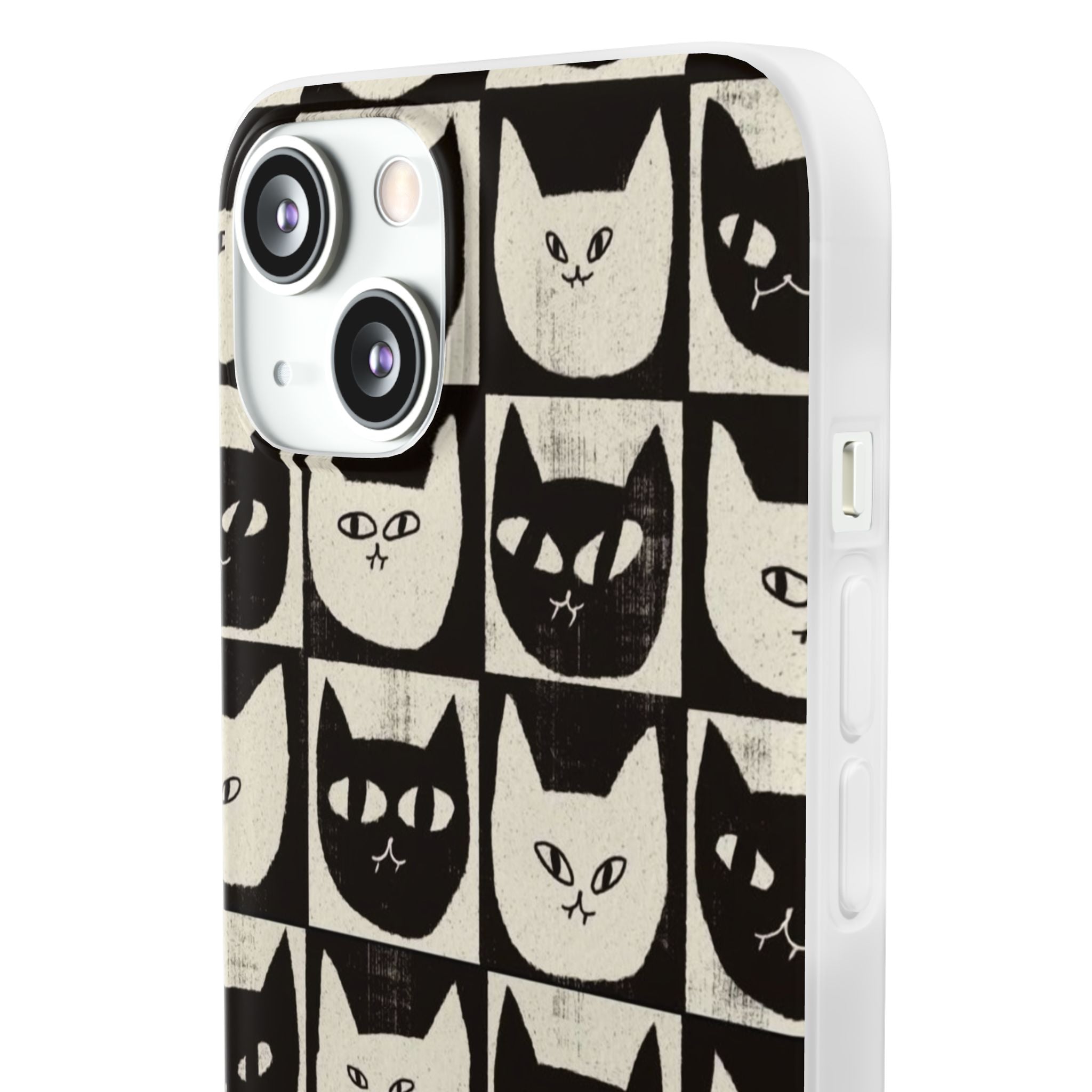 Cute Cats Design Flexi Case