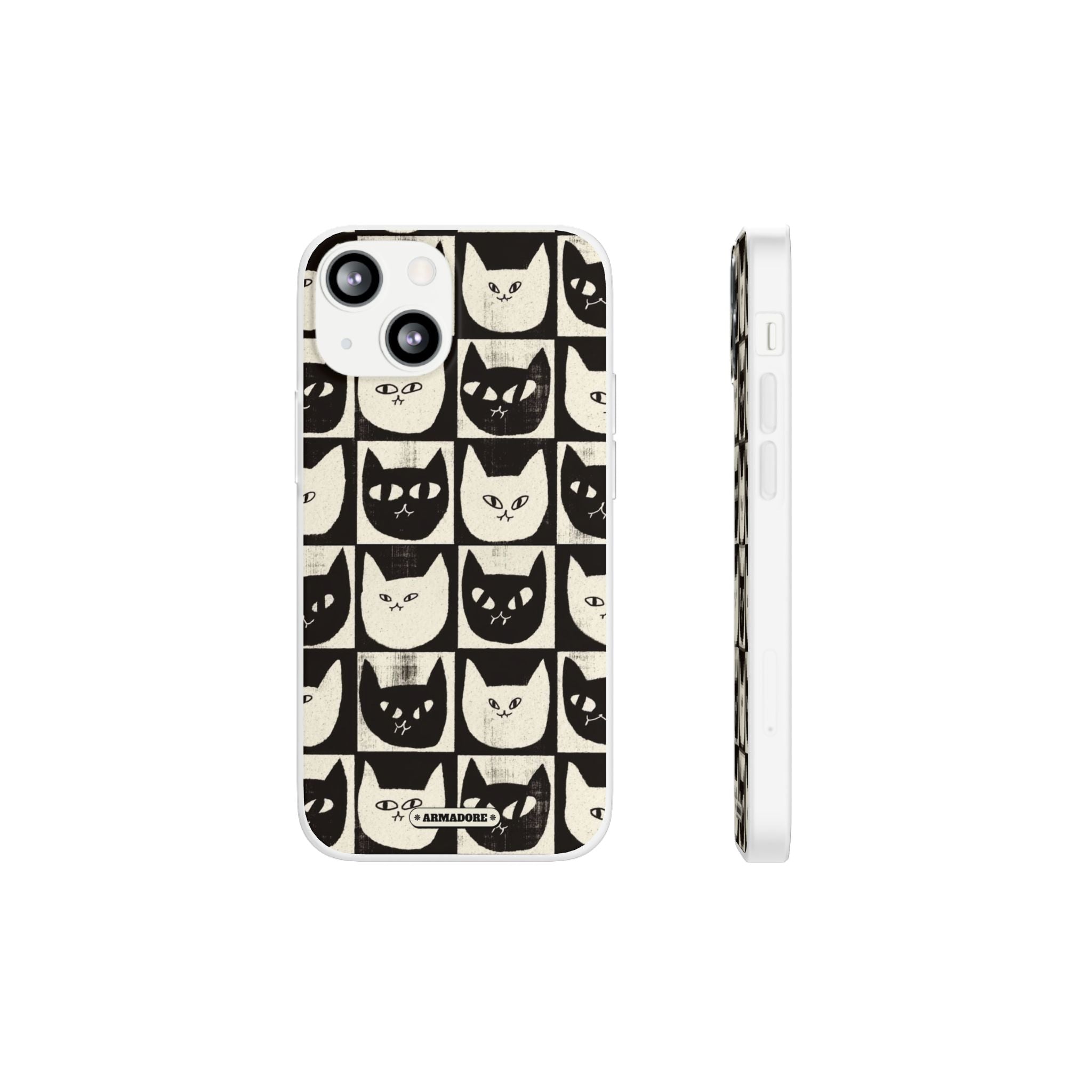 Cute Cats Design Flexi Case