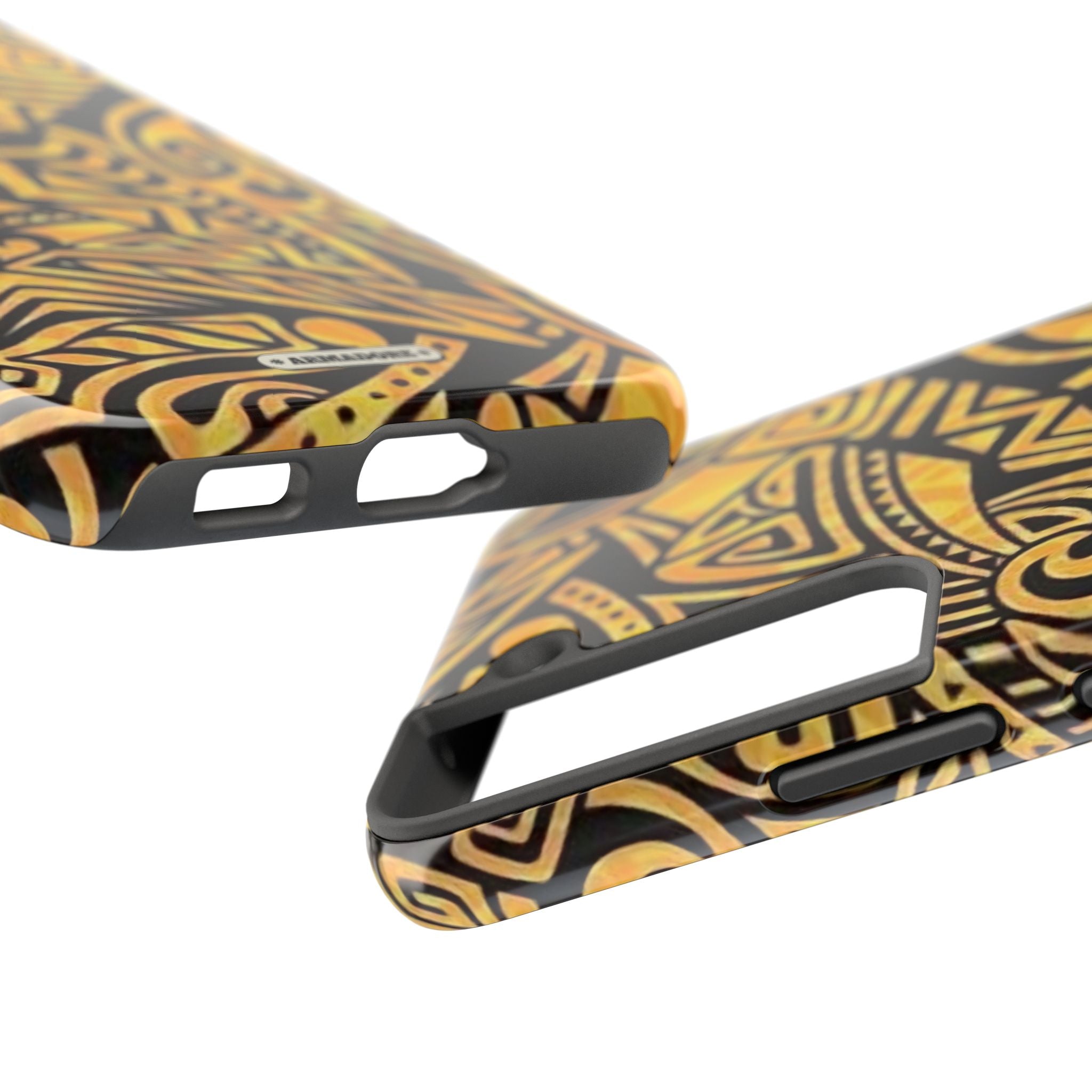 Yellow Pattern Tough Phone Case