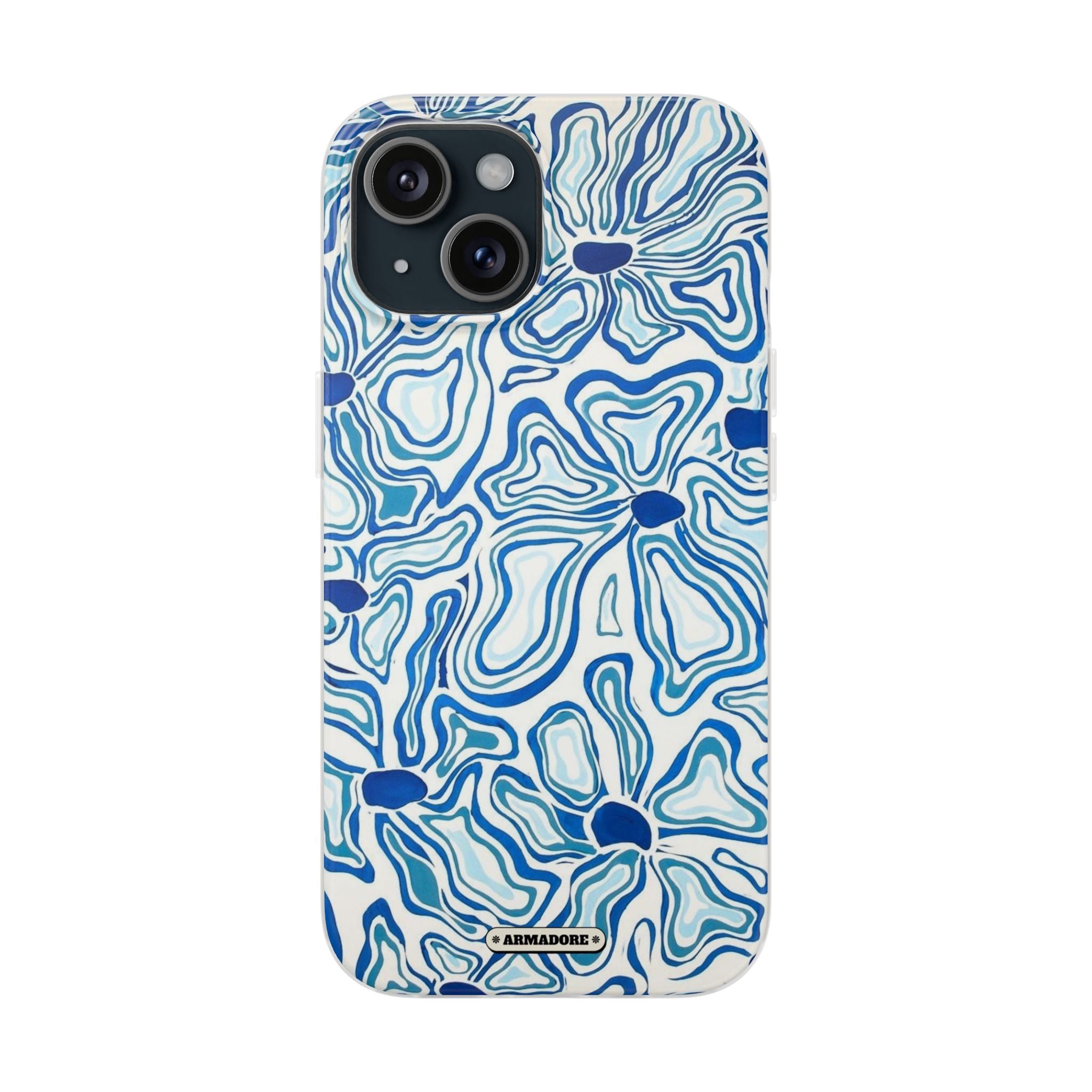 Modern Blue Flexi Phone Case