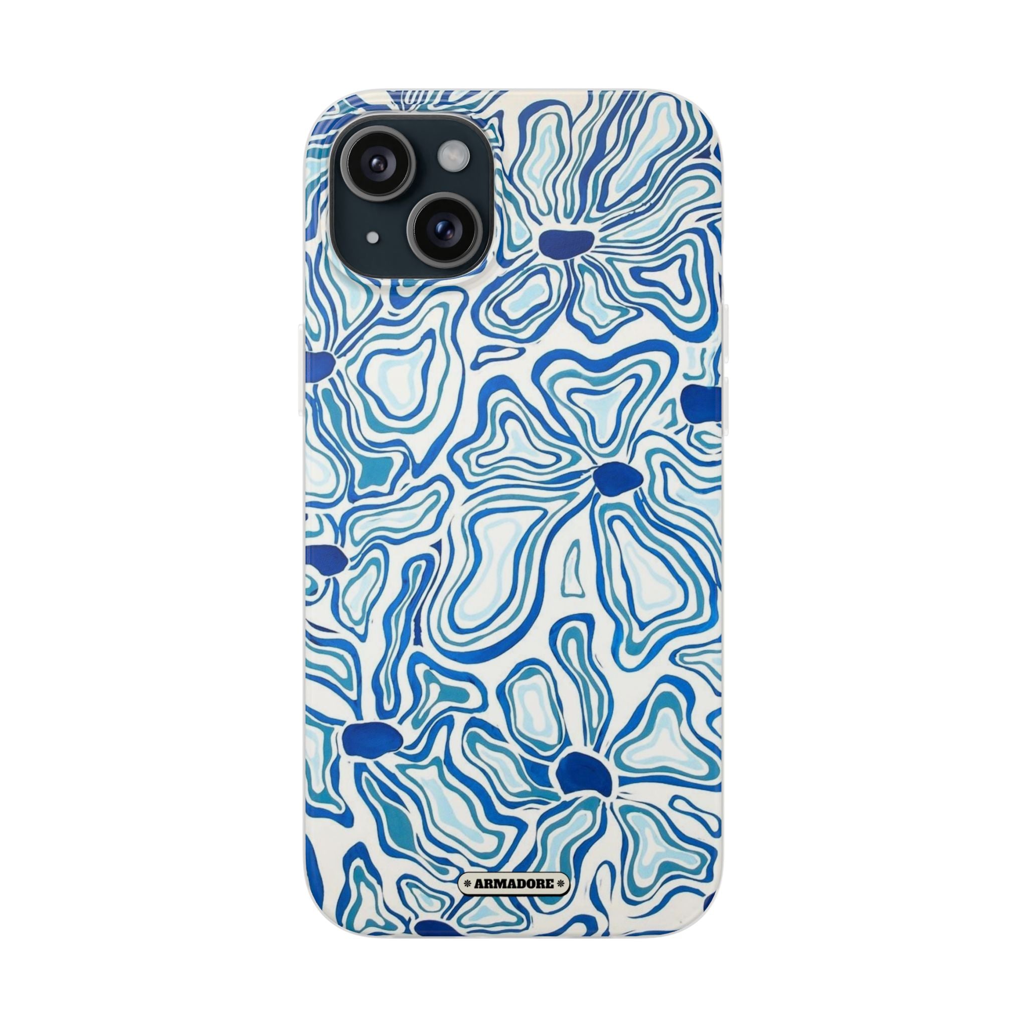 Modern Blue Flexi Phone Case