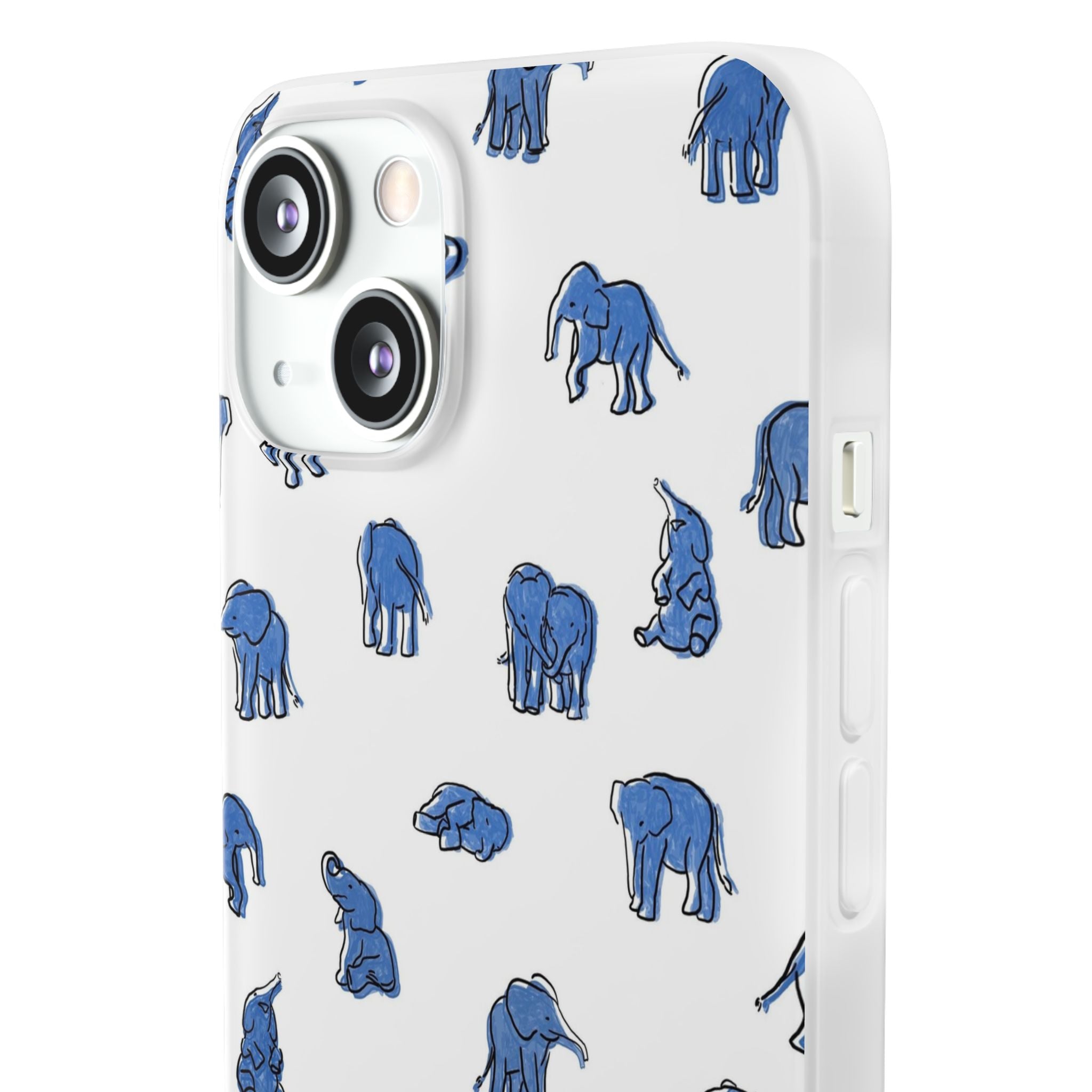 Cute Elephant Flexi Case