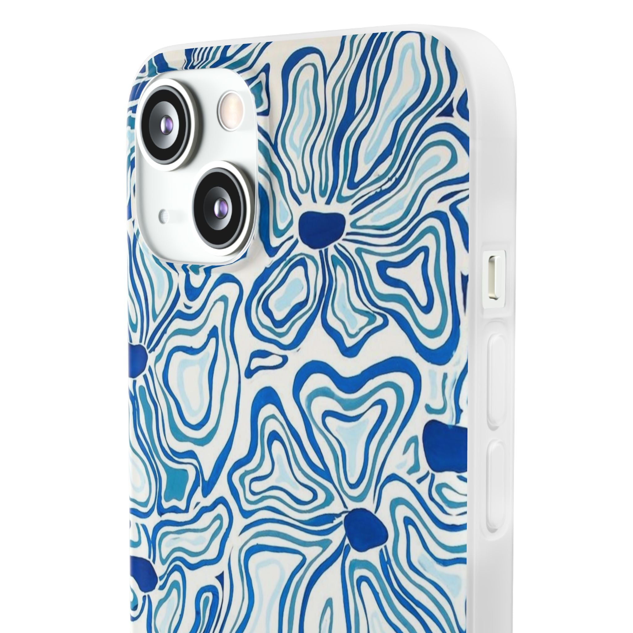 Modern Blue Flexi Phone Case