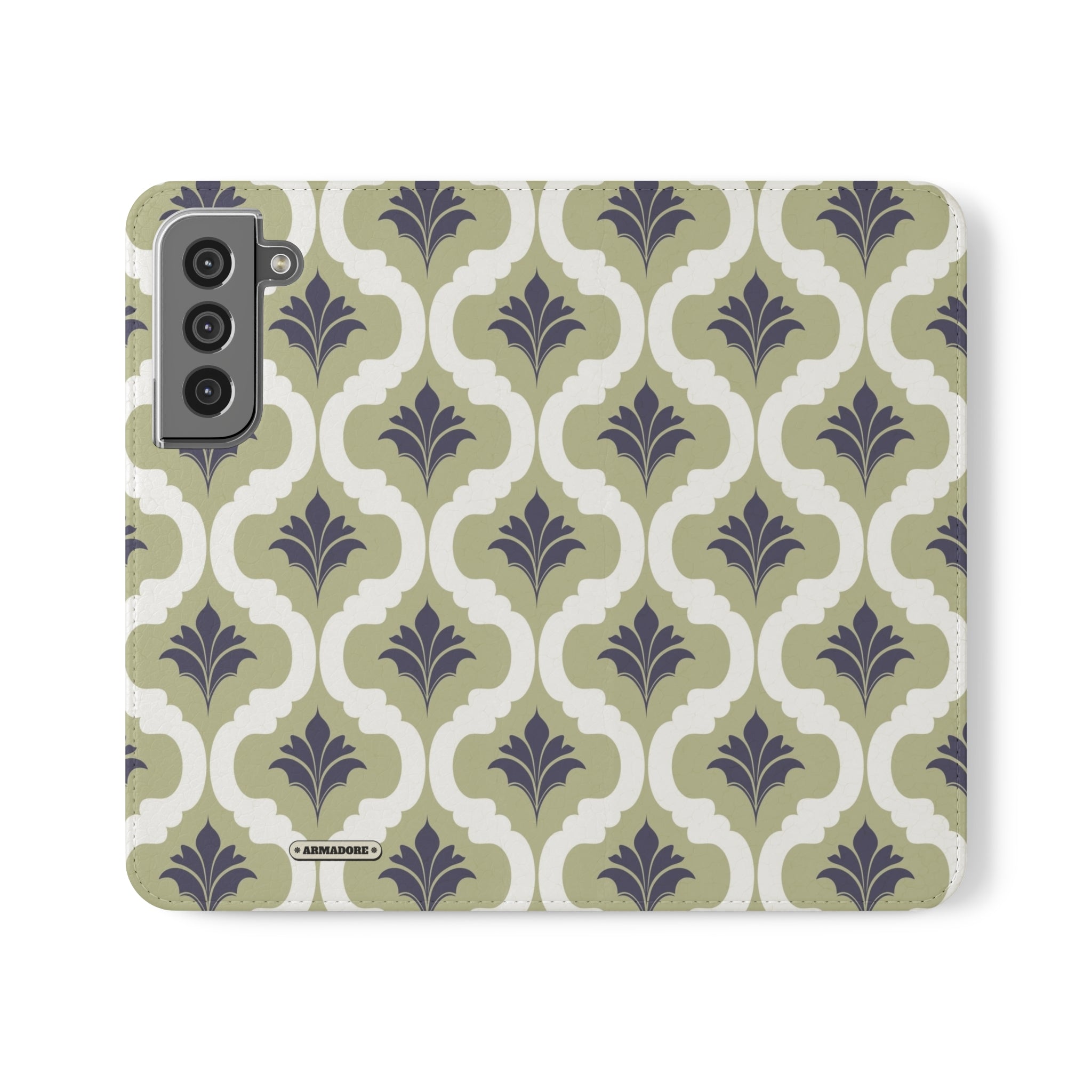 Aesthetic Pattern Vegan Leather Flip Case