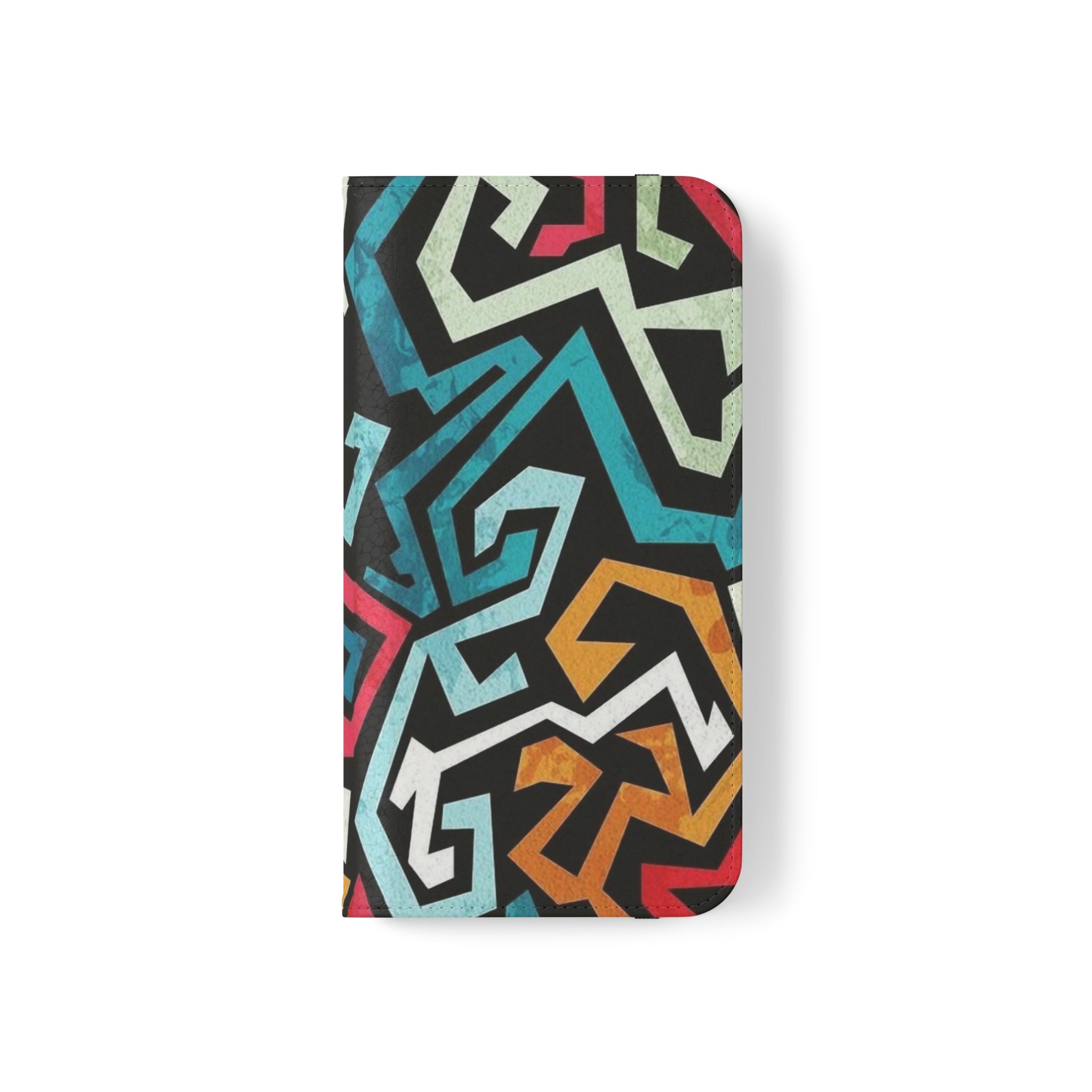 Color Blast Vegan Leather Flip Case