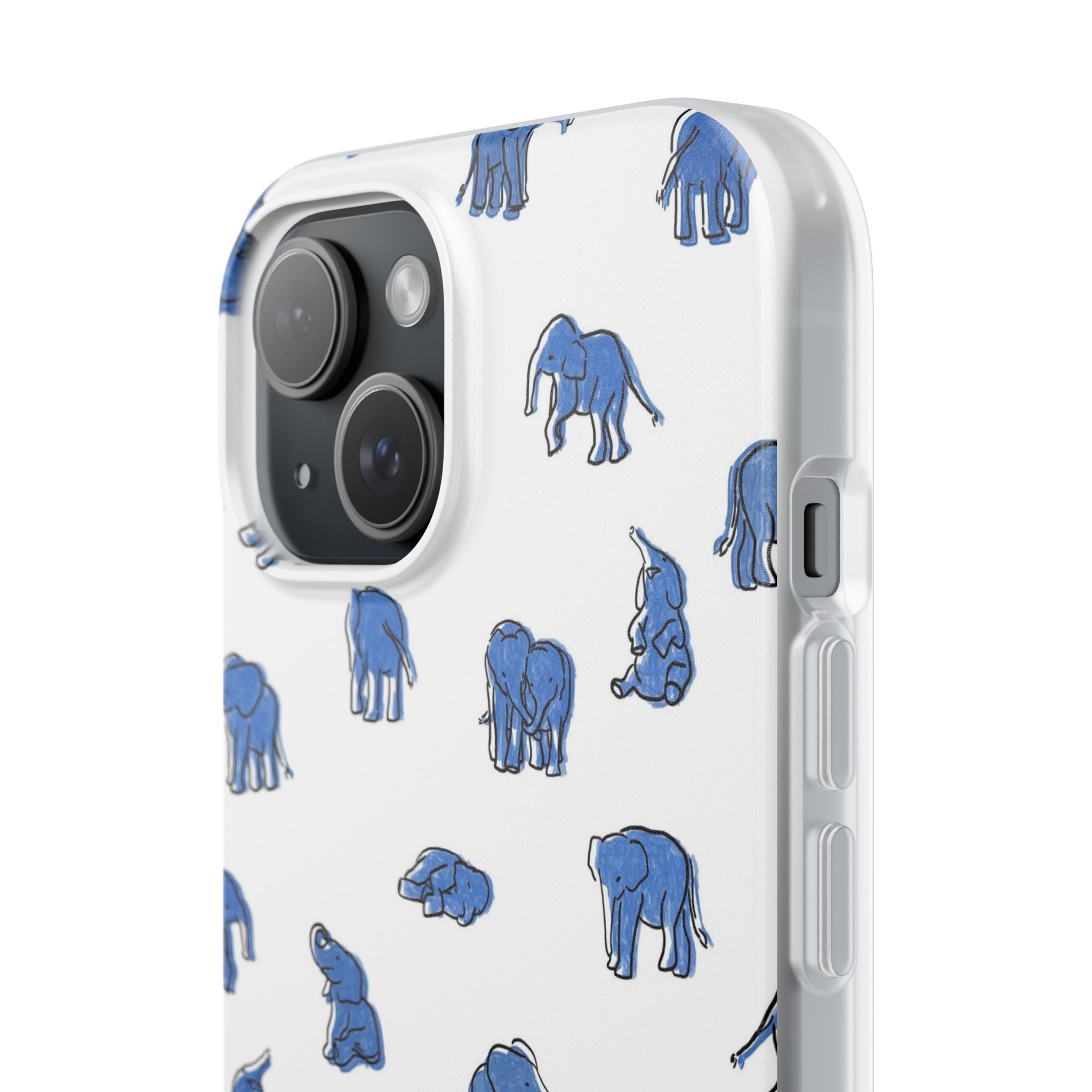 Cute Elephant Flexi Case