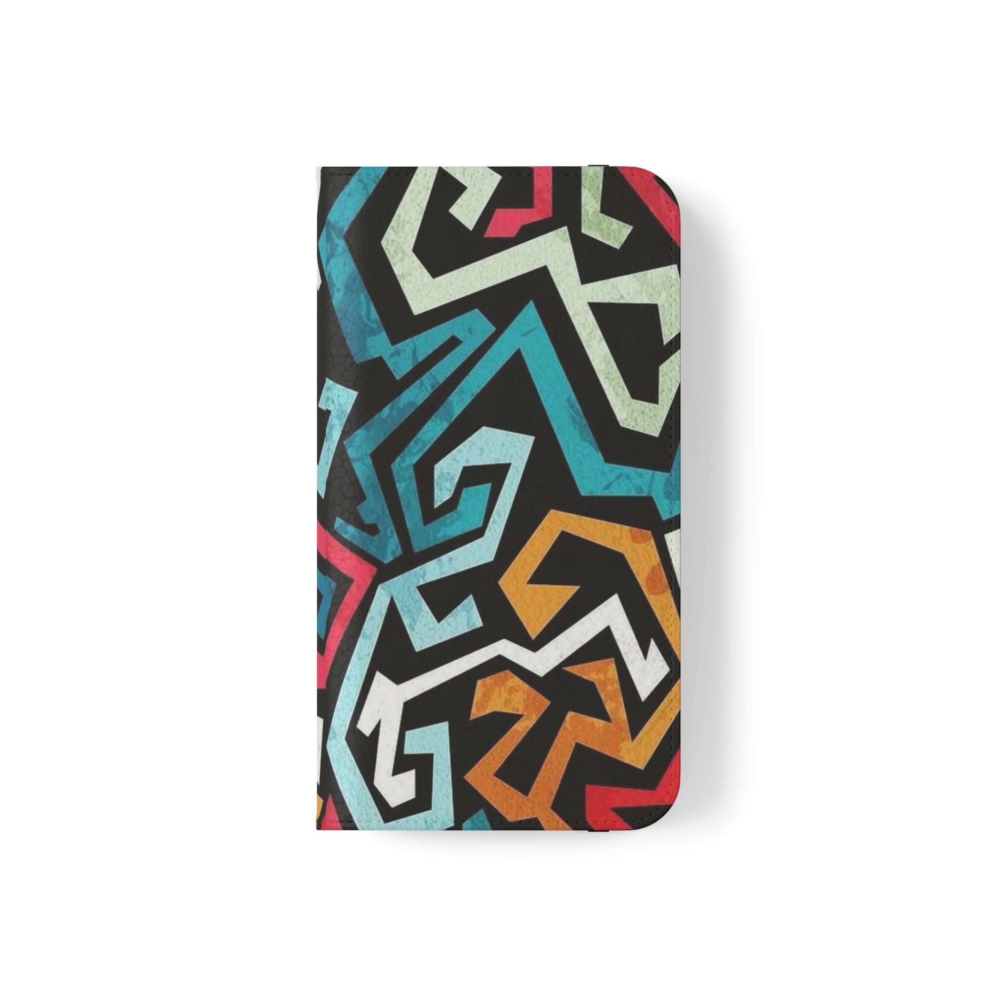 Color Blast Vegan Leather Flip Case