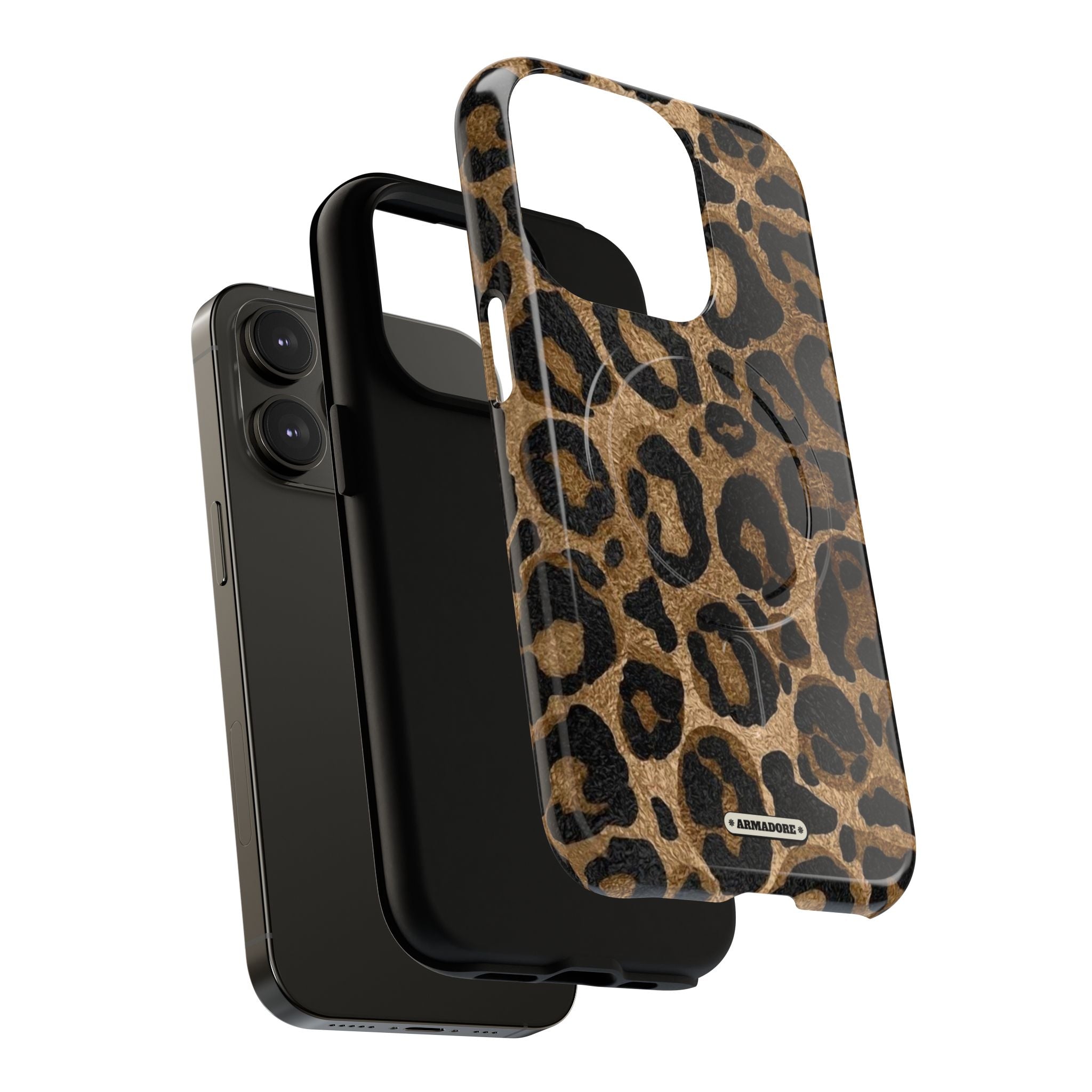 Royal Leopard Skin Tough MagSafe® Case