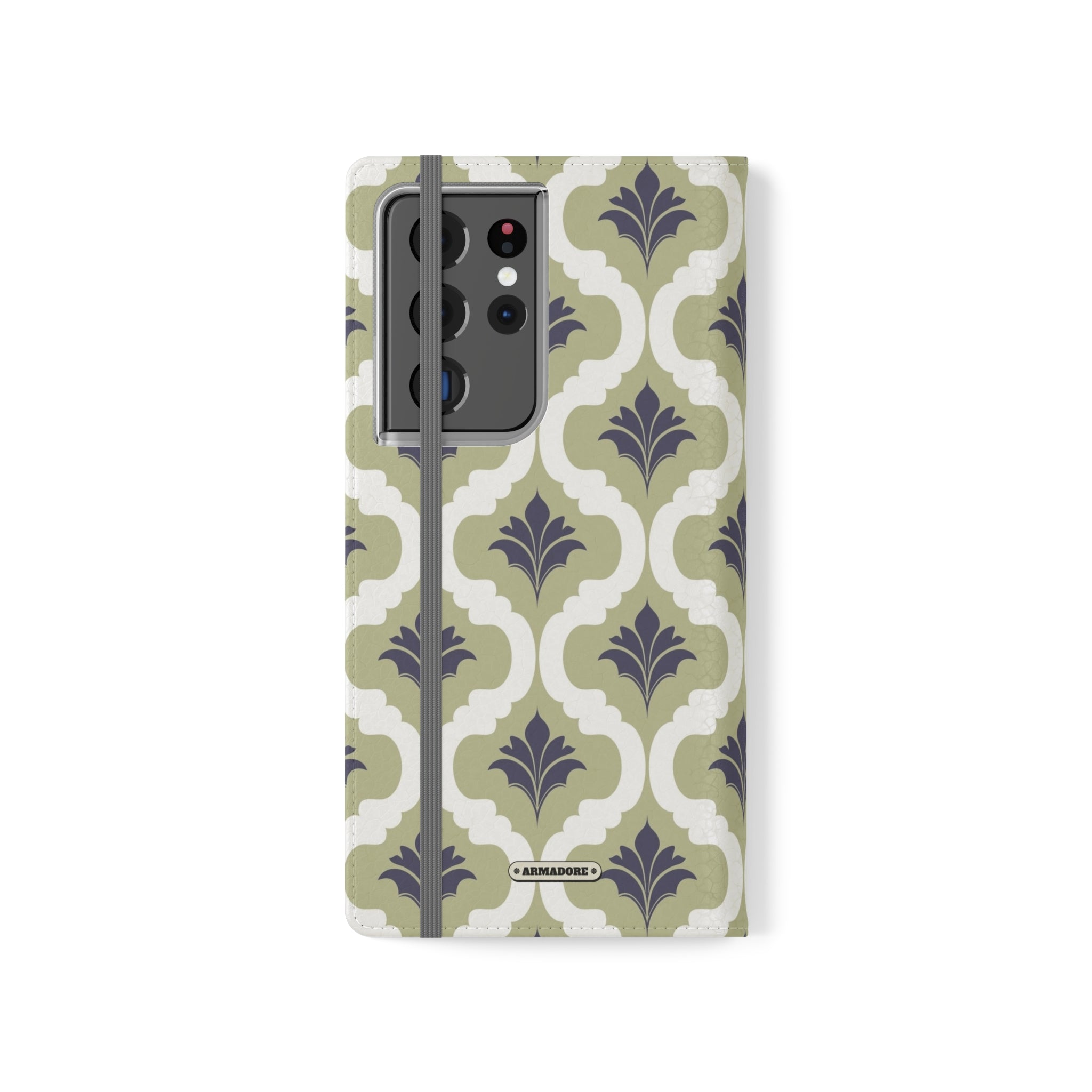 Aesthetic Pattern Vegan Leather Flip Case