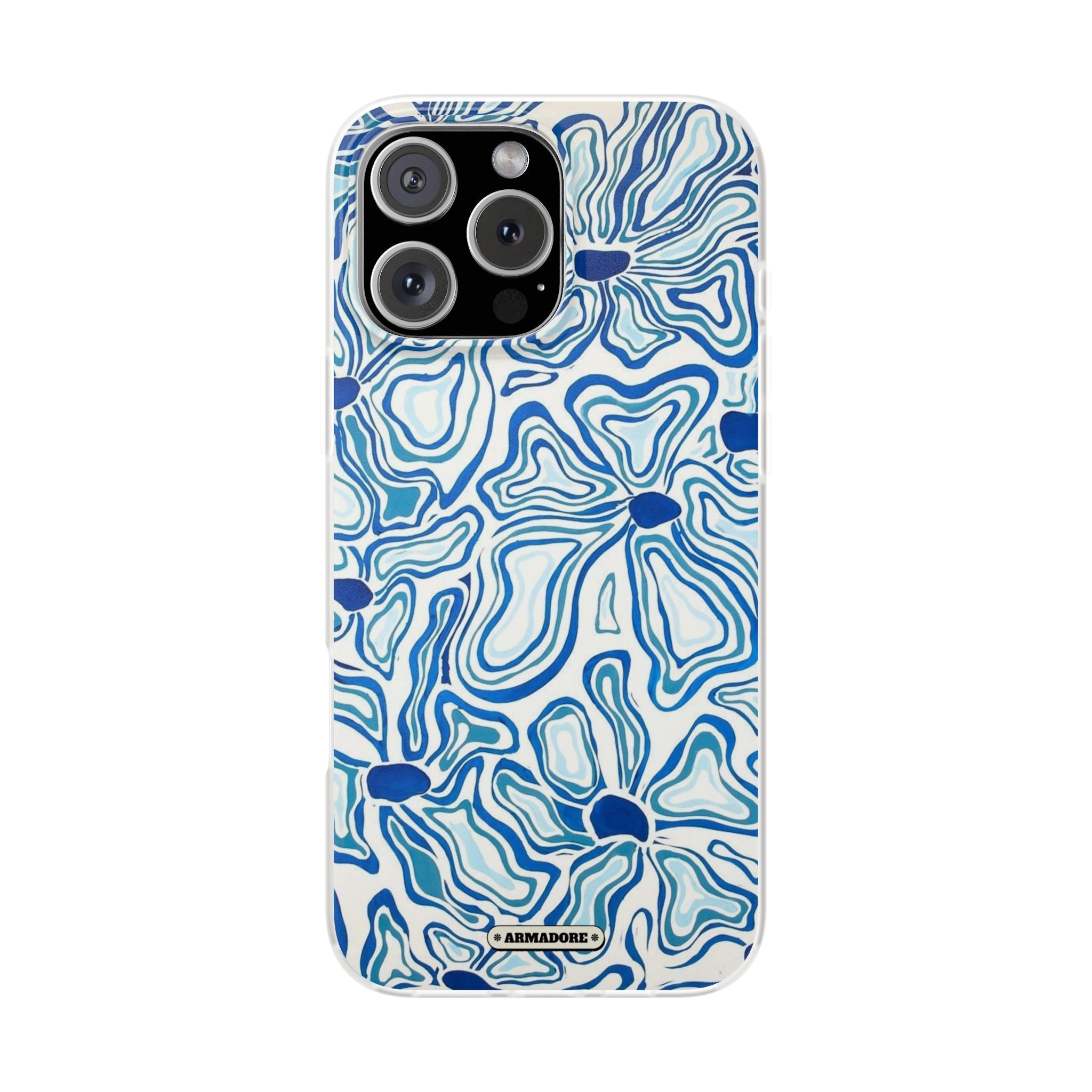 Modern Blue Flexi Phone Case