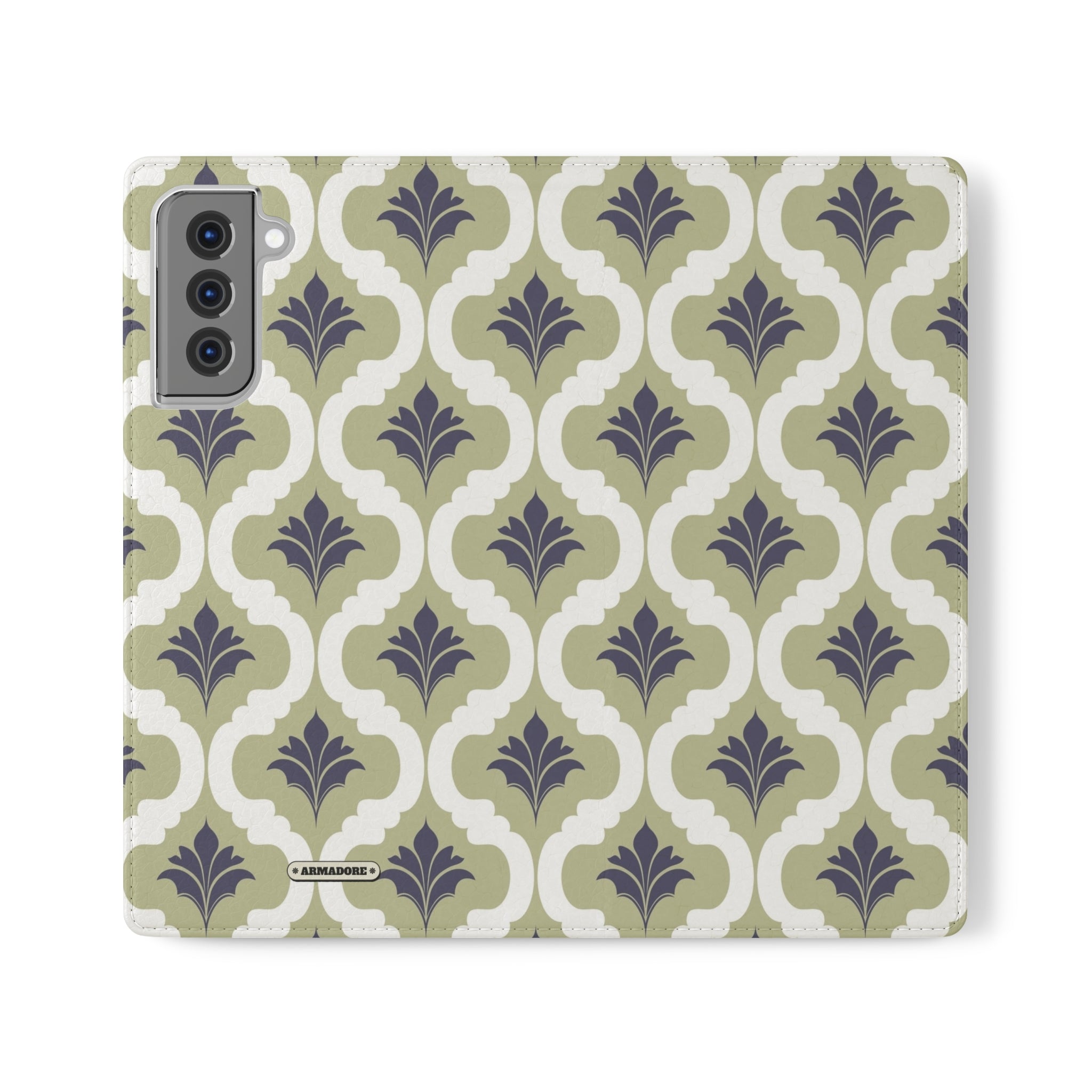 Aesthetic Pattern Vegan Leather Flip Case