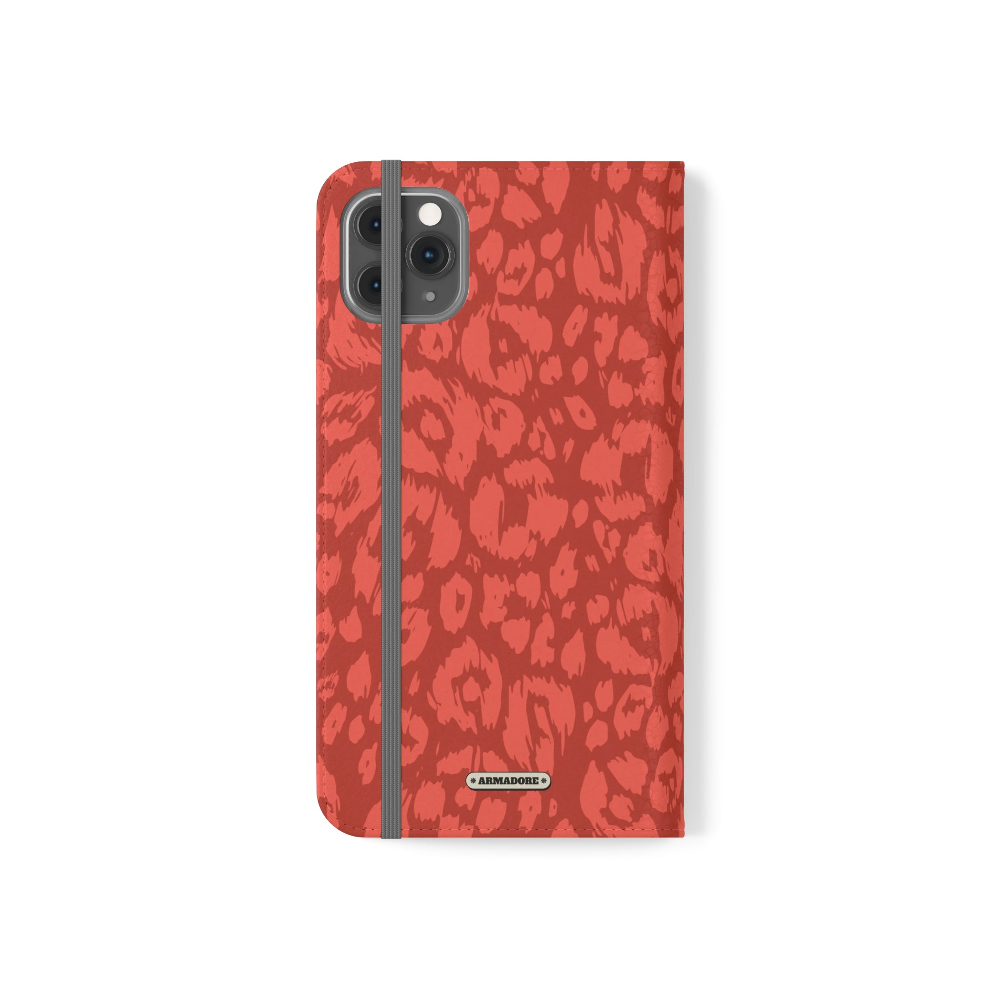 Wild Cat Vegan Leather Flip Case