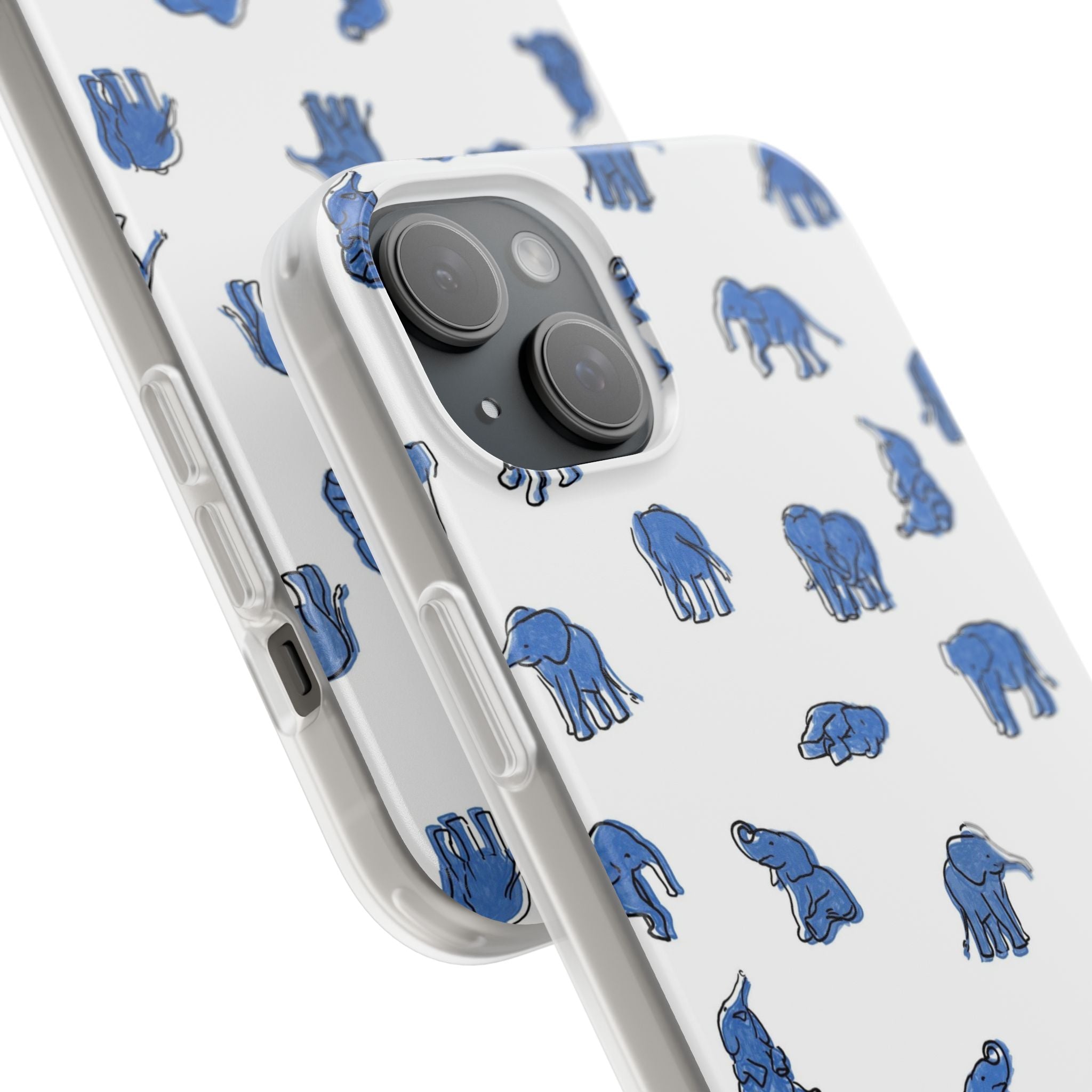 Cute Elephant Flexi Case