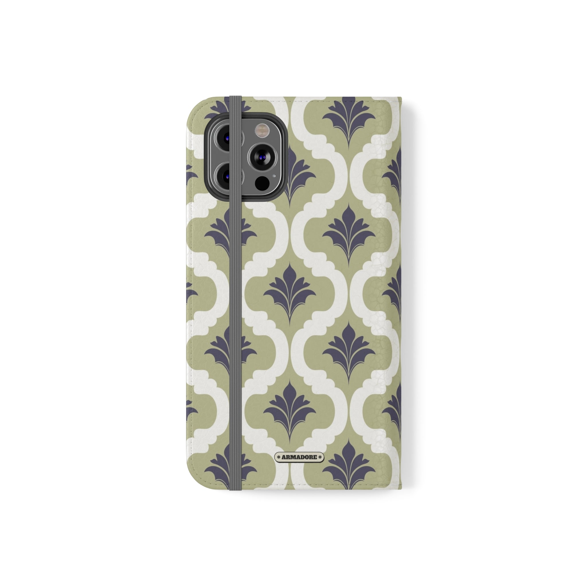 Aesthetic Pattern Vegan Leather Flip Case