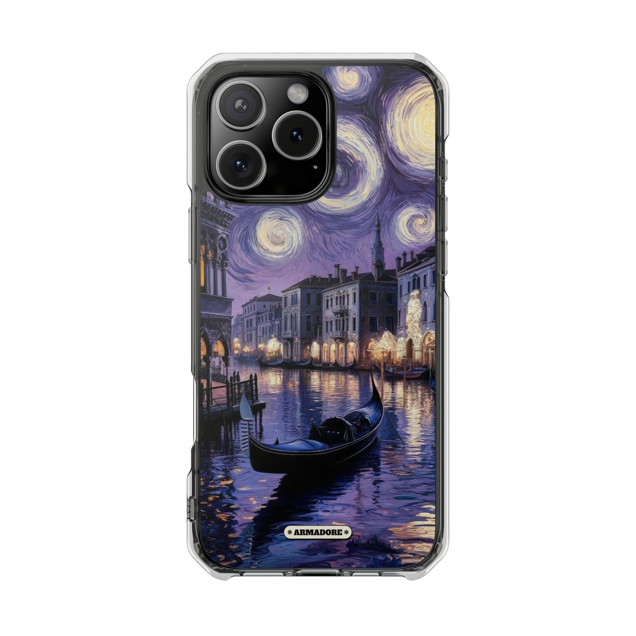 Gogh Style Magnetic Clear Impact Cases