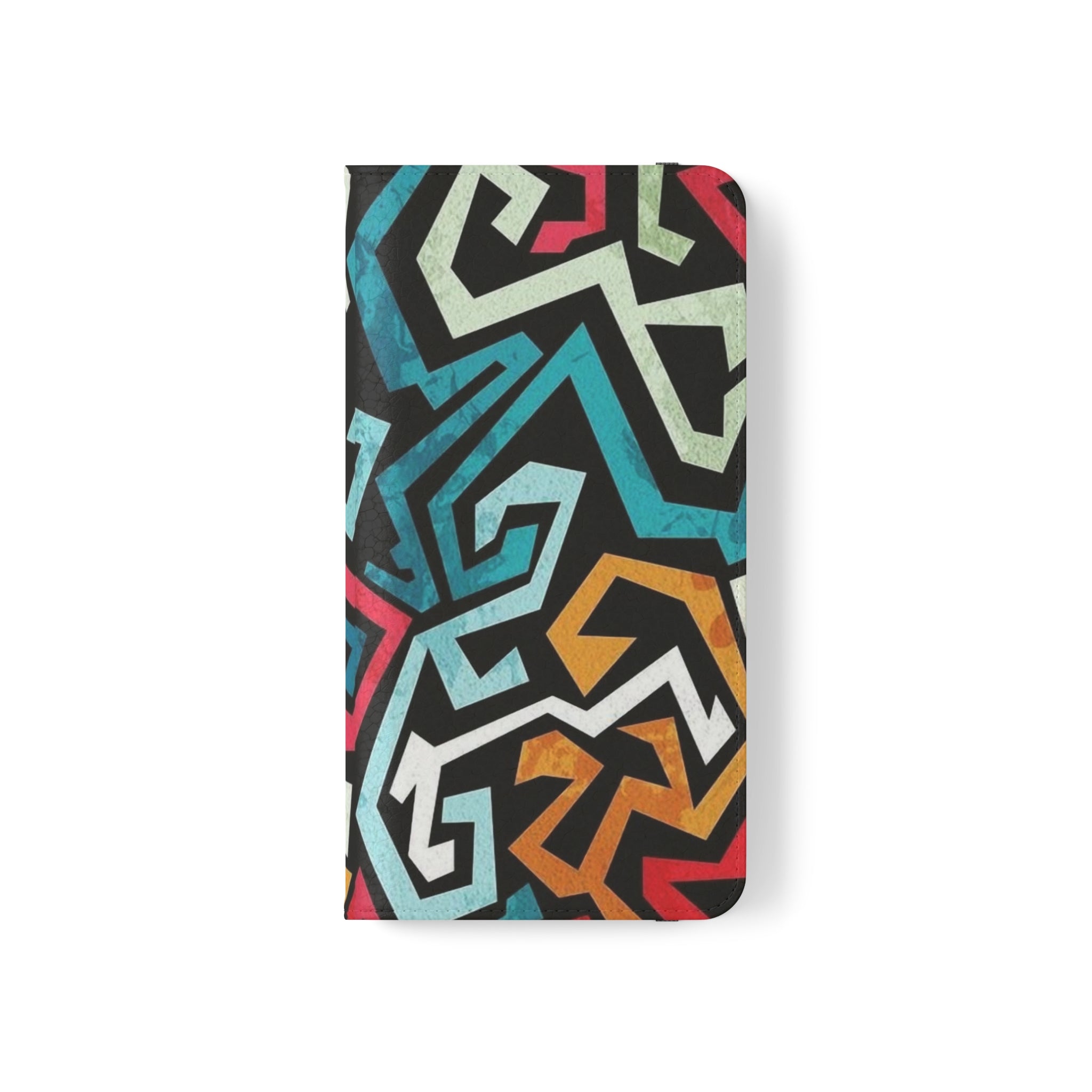 Color Blast Vegan Leather Flip Case