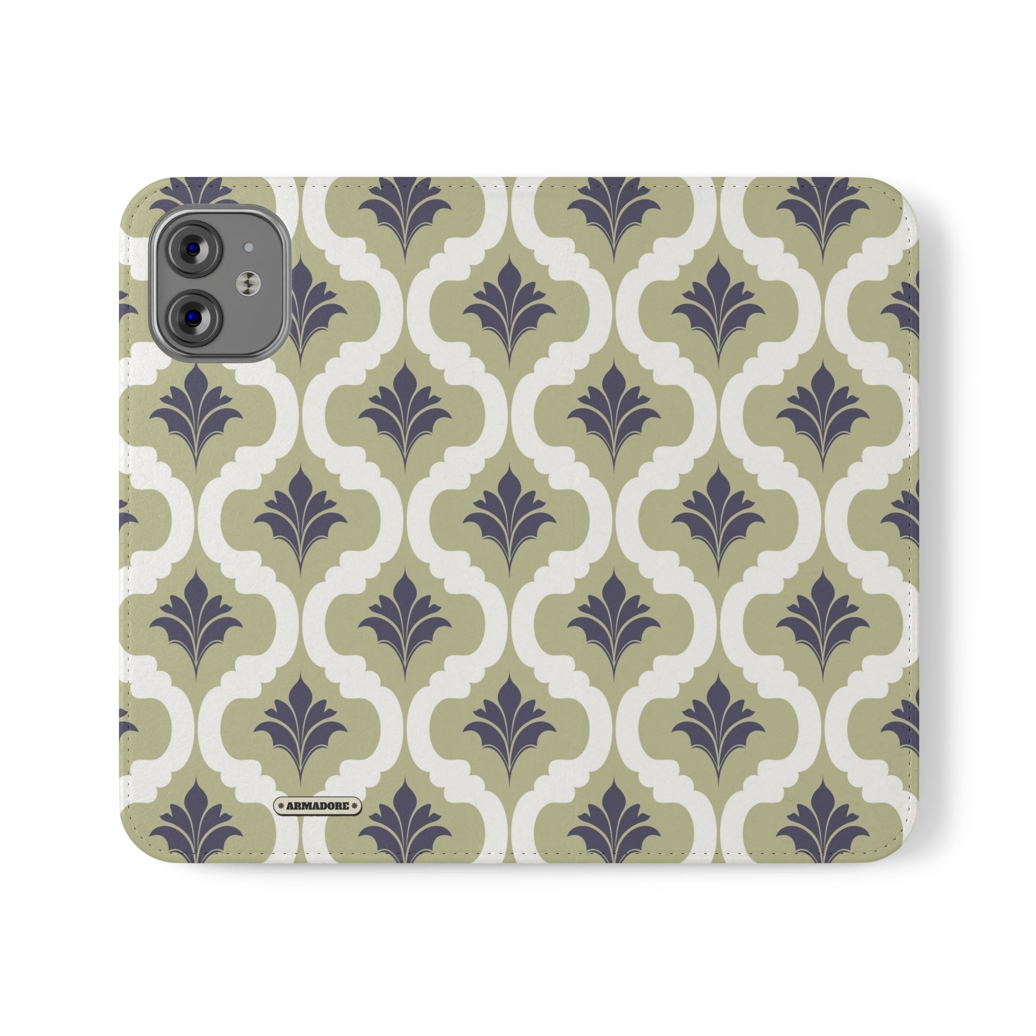 Aesthetic Pattern Vegan Leather Flip Case