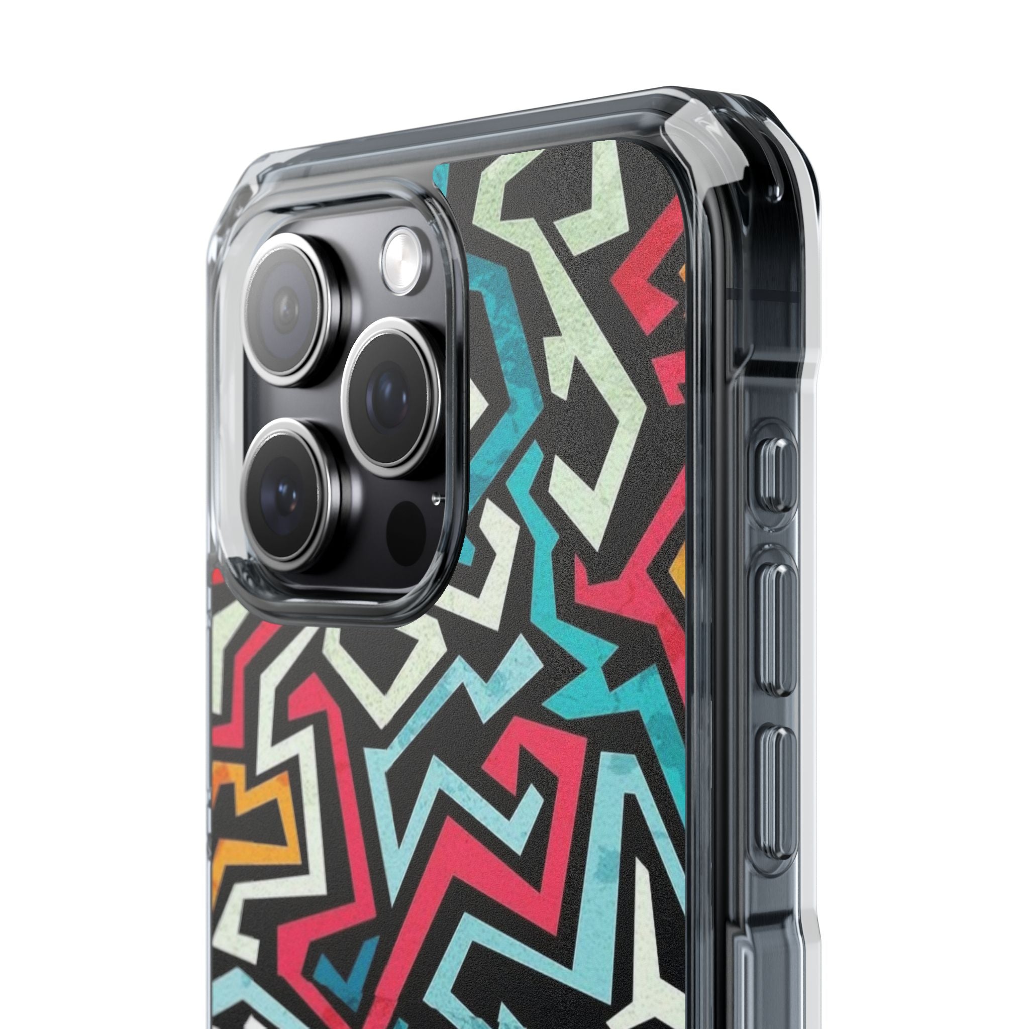 Color Blast Magnetic Clear Impact Case