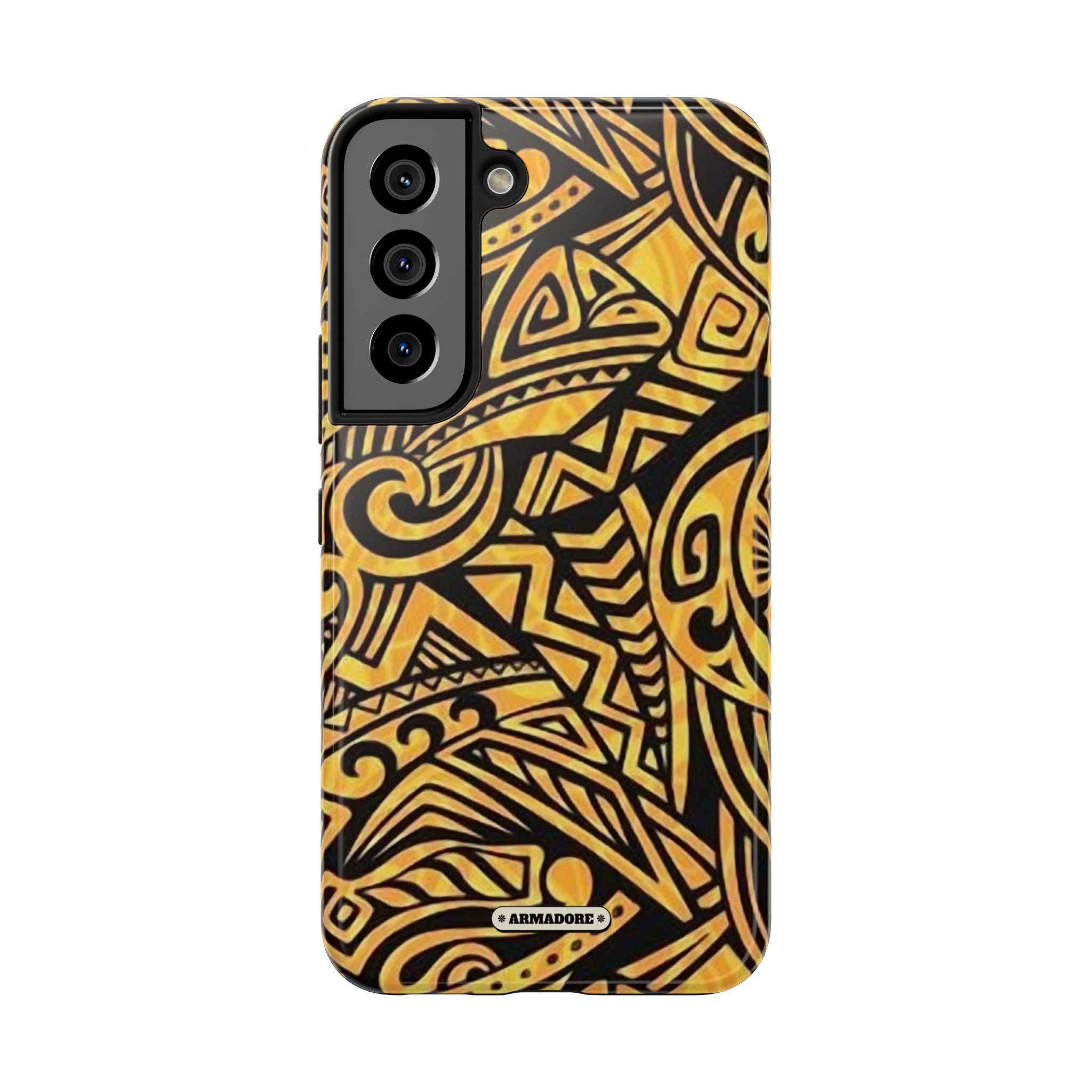 Yellow Pattern Tough Phone Case