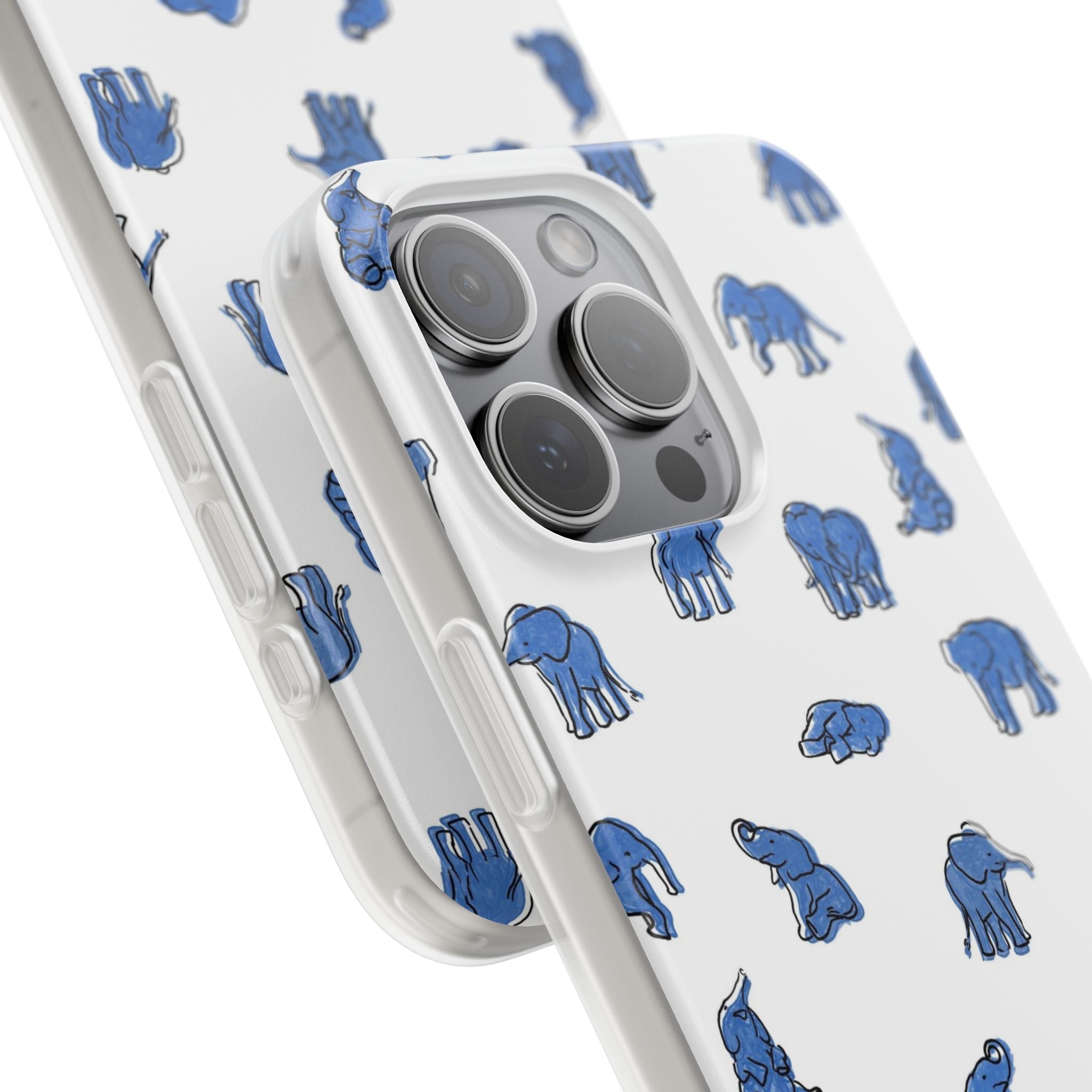 Cute Elephant Flexi Case