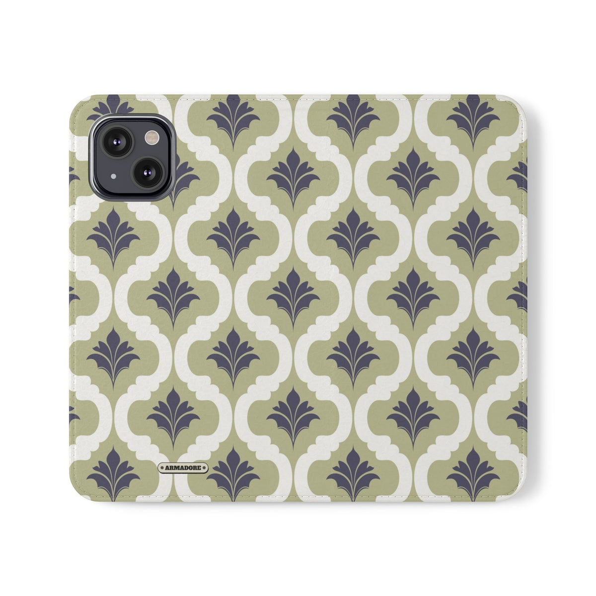 Aesthetic Pattern Vegan Leather Flip Case