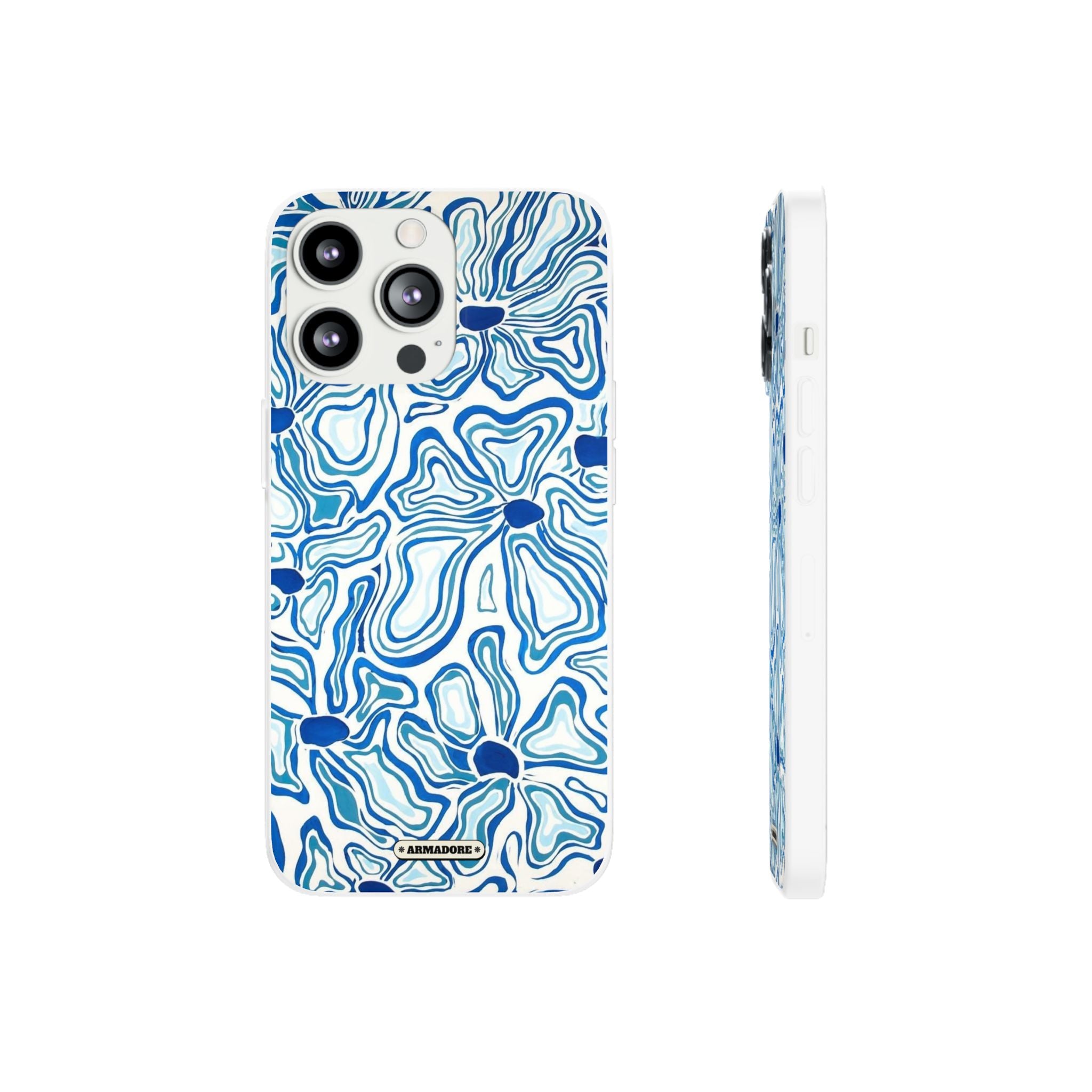 Modern Blue Flexi Phone Case