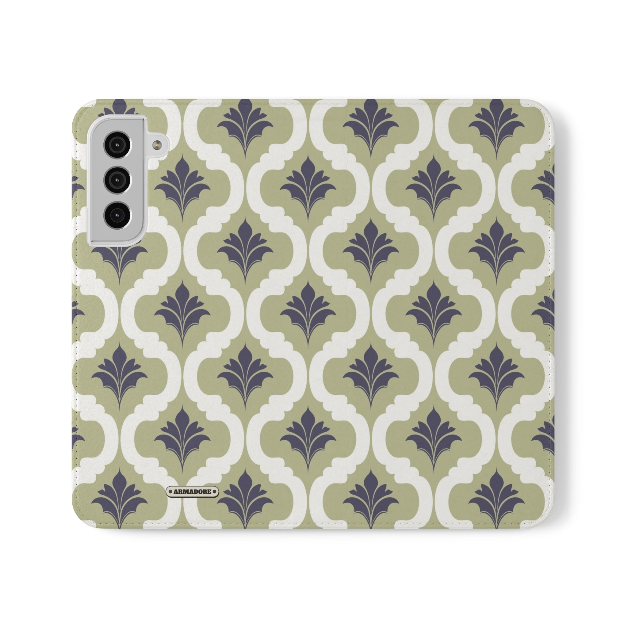 Aesthetic Pattern Vegan Leather Flip Case