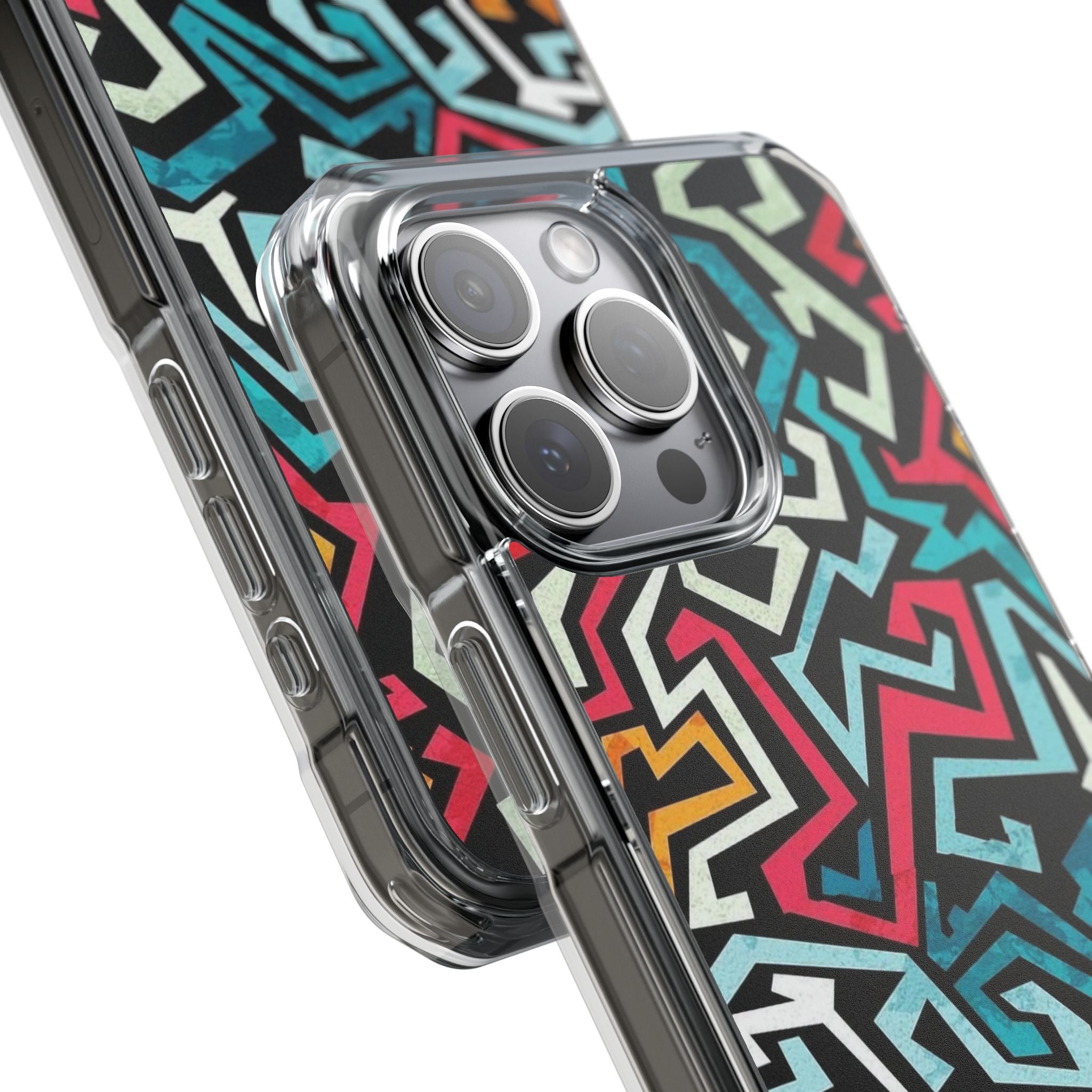 Color Blast Magnetic Clear Impact Case