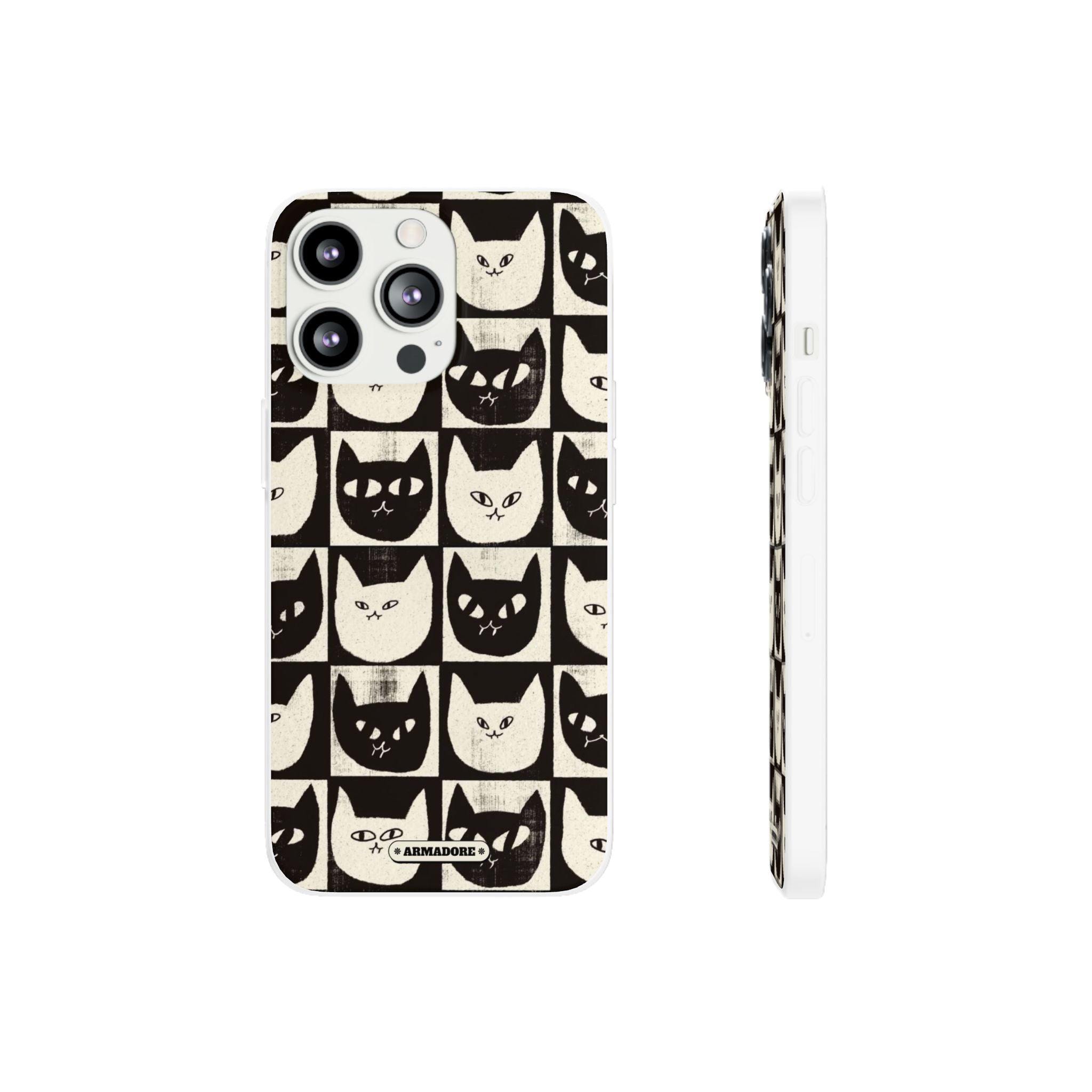 Cute Cats Design Flexi Case