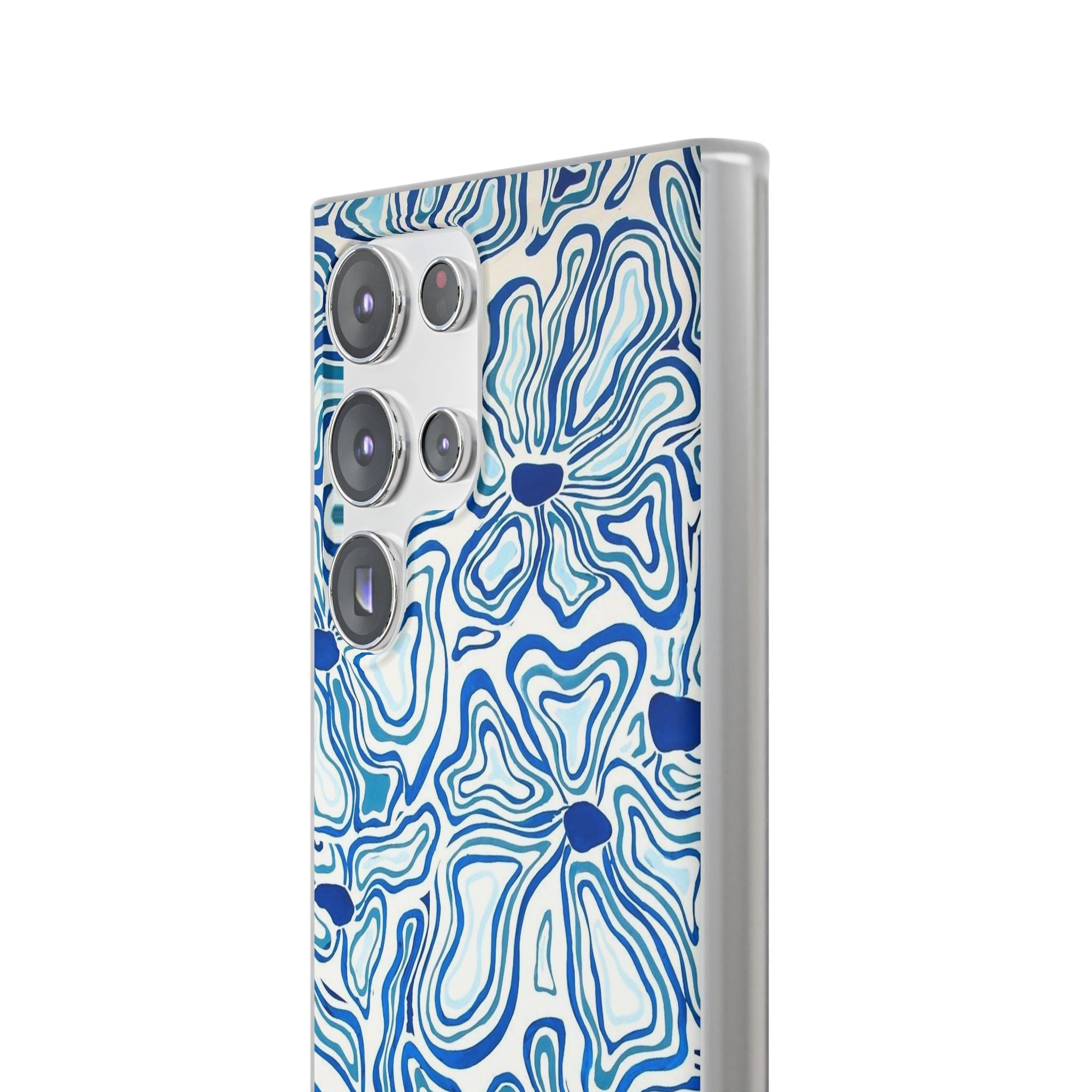 Modern Blue Flexi Phone Case