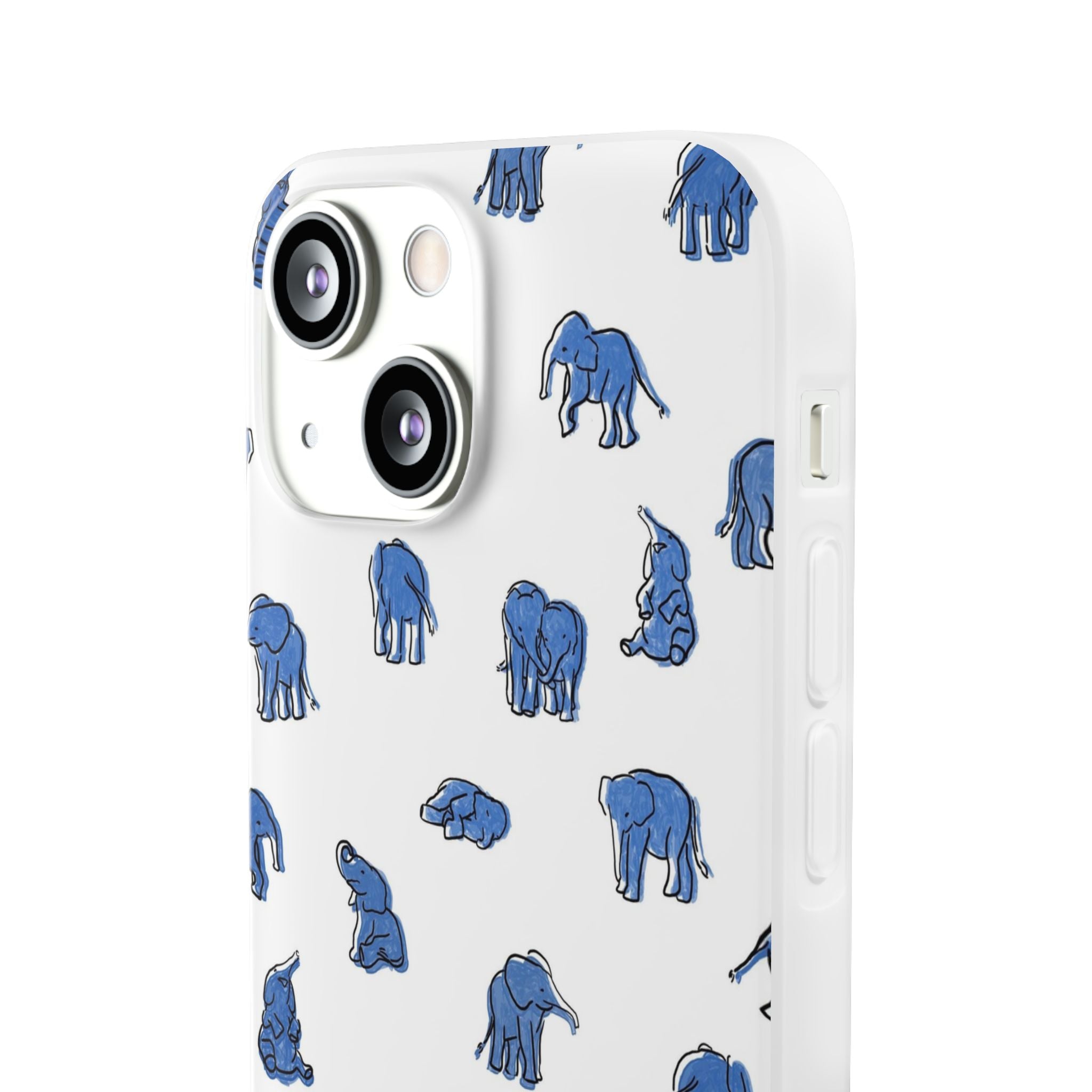 Cute Elephant Flexi Case