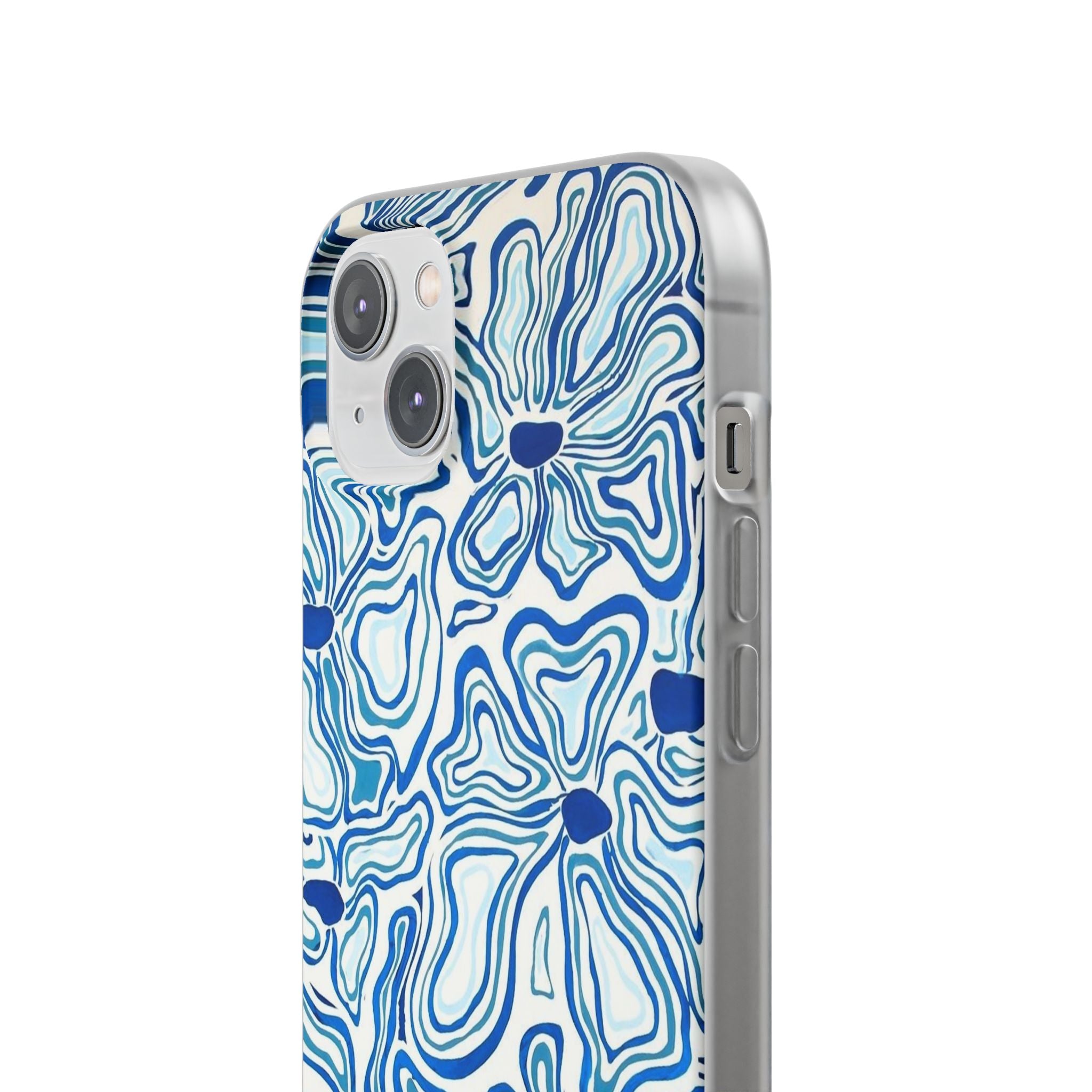 Modern Blue Flexi Phone Case