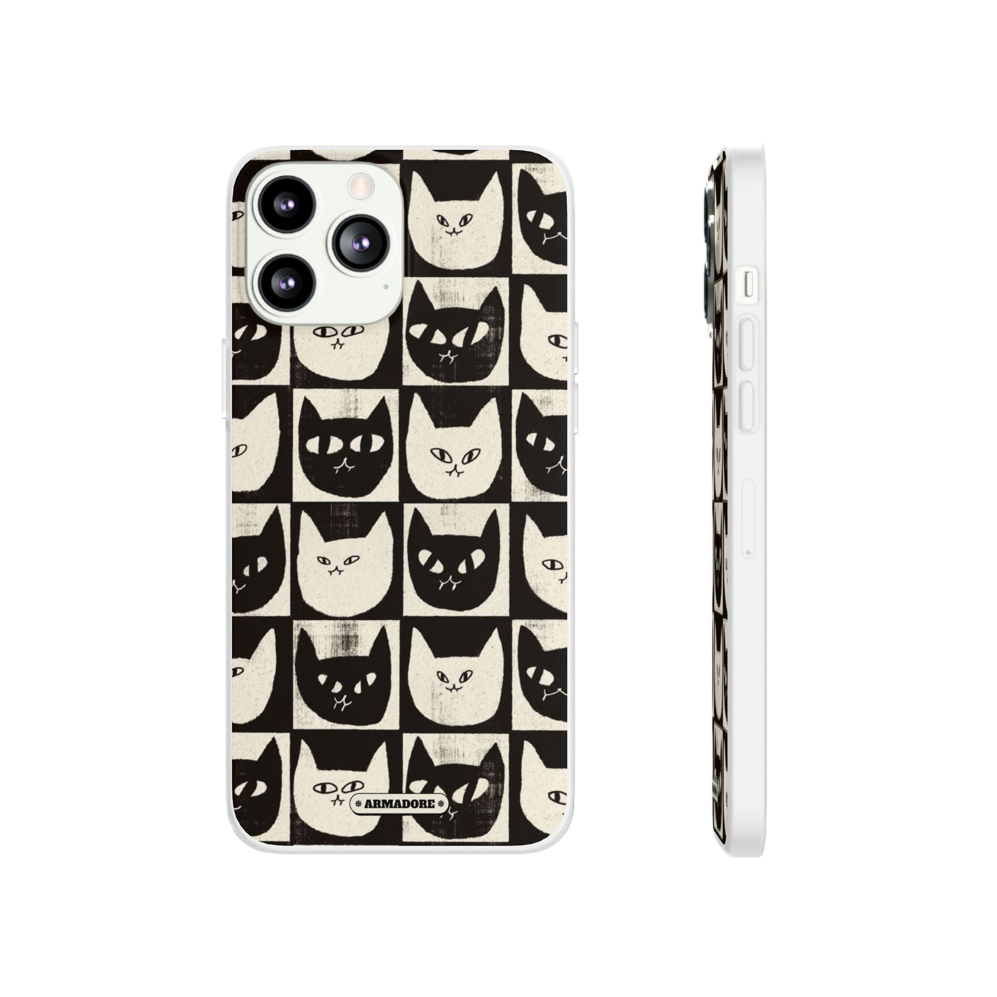 Cute Cats Design Flexi Case