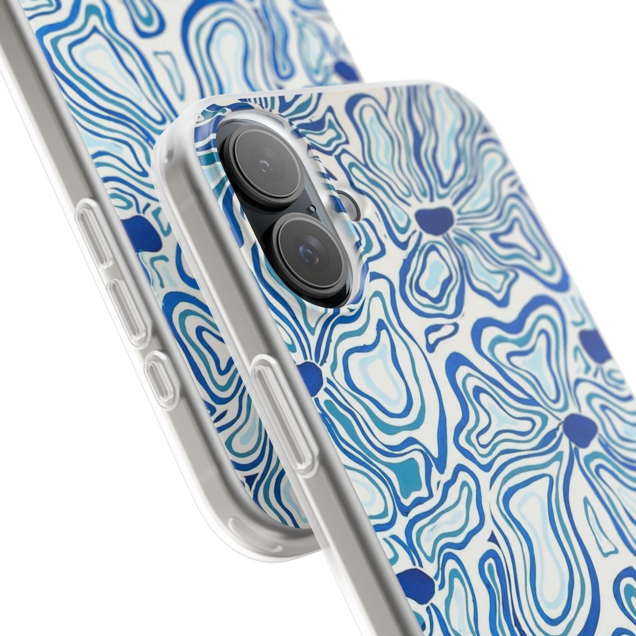 Modern Blue Flexi Phone Case