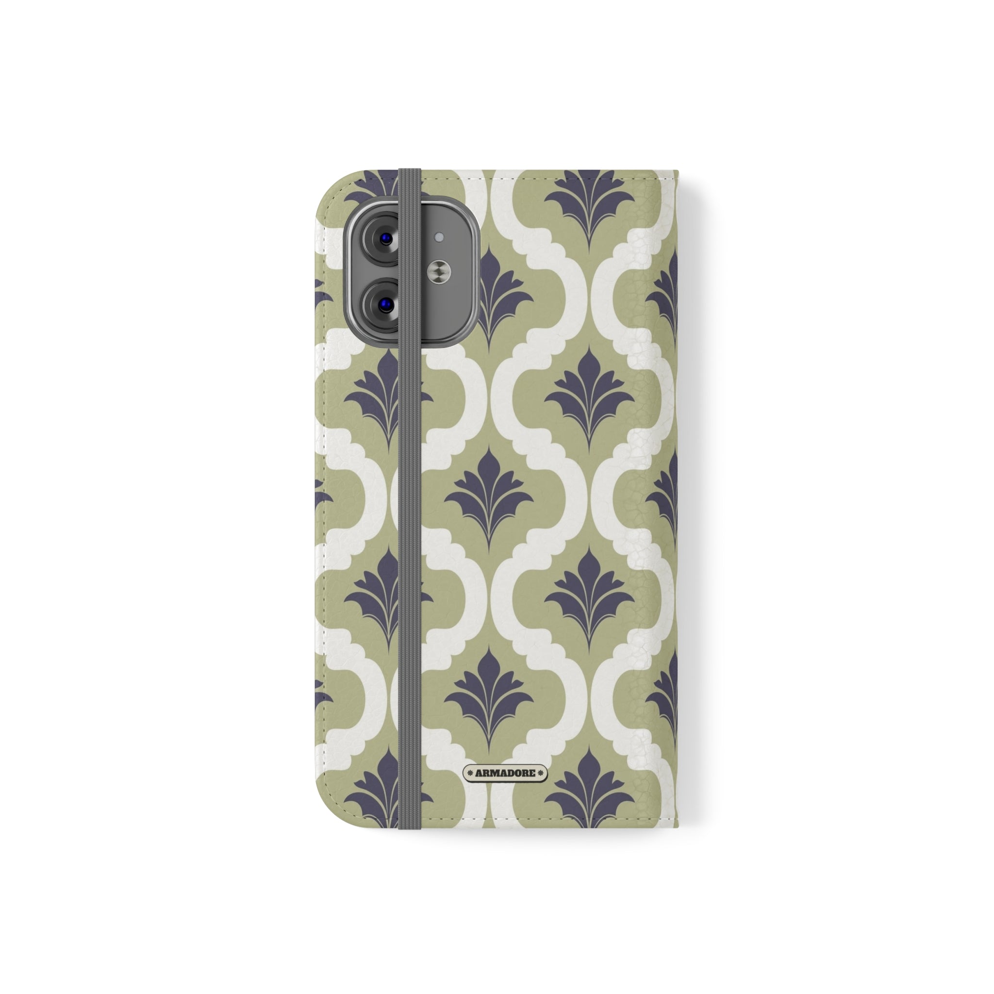 Aesthetic Pattern Vegan Leather Flip Case